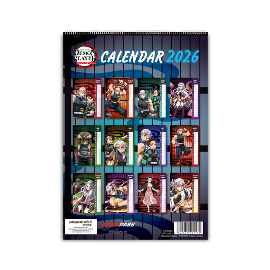 Demon Slayer -Kimetsu no Yaiba- Entertainment District Arc - Wandkalender 2026