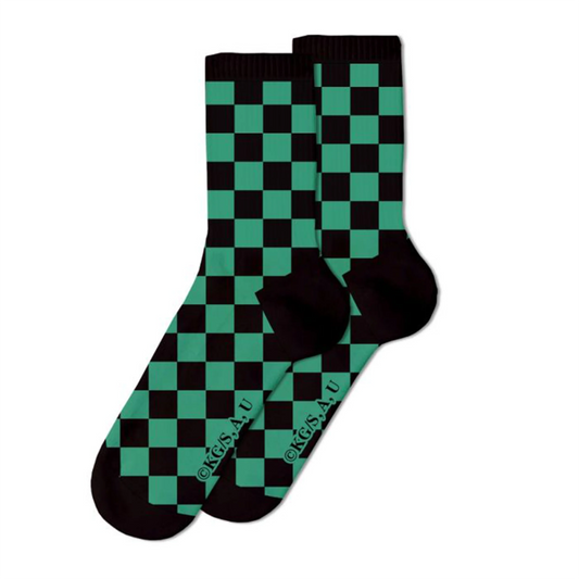 Demon Slayer - Tanjiro Kamado - Socken - 2er Pack (Größe 41-44)