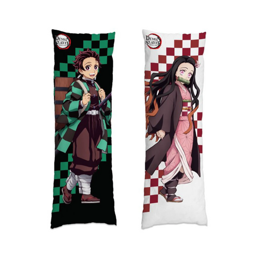 Demon Slayer - Tanjiro & Nezuko - Dakimakura Kissenbezug (150x50cm)