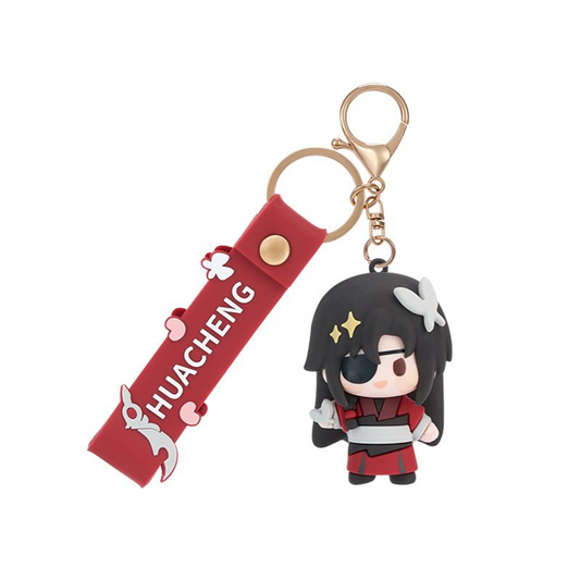 Heaven Official’s Blessing - Gummischlüsselanhänger - Hua Cheng (6cm)