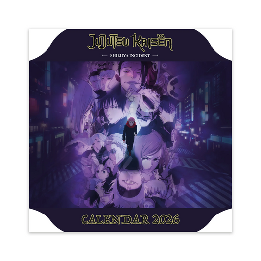 Jujutsu Kaisen - Wandkalender 2026