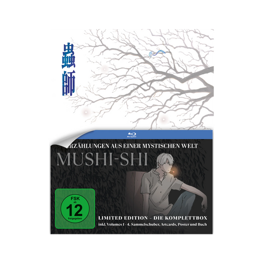 Limitierte Mushi-Shi Blu-ray-Box mit Volumes 1-4, Poster und Buch, Gesamtausgabe