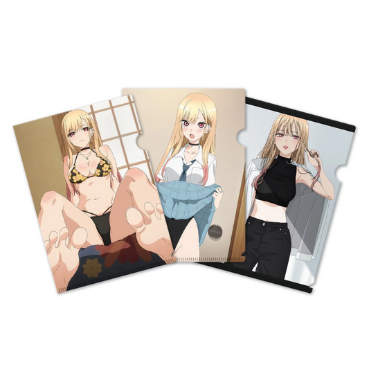 Drei-Panel Anime-Charakter Illustration Geldbörse aus My Dress-Up Darling Set 01