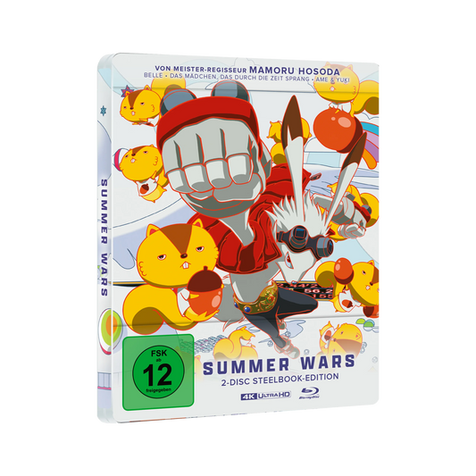 Zwei-Disc Steelbook Edition von Summer Wars auf 4K-UHD Blu-ray