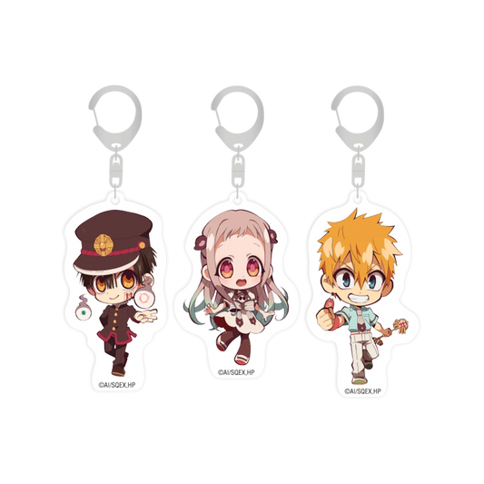 3D Anime Charakter Schlüsselanhänger Toilet-bound Hanako kun Acrylschlüsselanhänger Hanako
