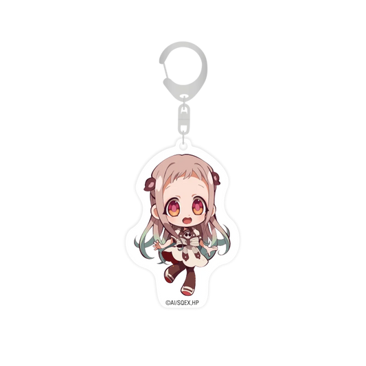 Acrylschlüsselanhänger von Toilet-bound Hanako Kun mit Nene, Anime-Charakter, braune Haare, grüne Augen