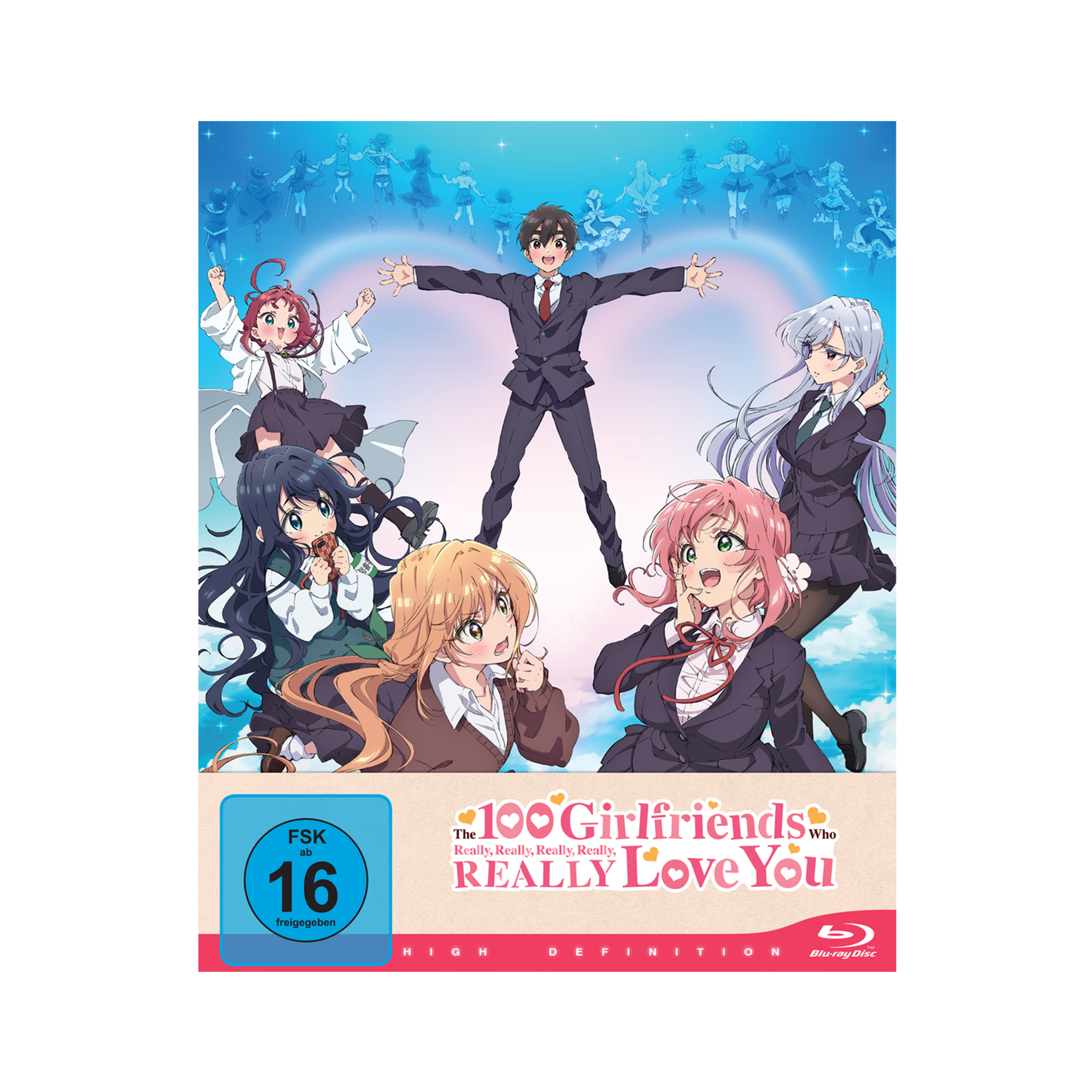 The 100 Girlfriends Who Really Really Really Really REALLY Love you - Staffel 1 - Vol. 1 - Limited Edition mit Sammelschuber (Blu-ray)