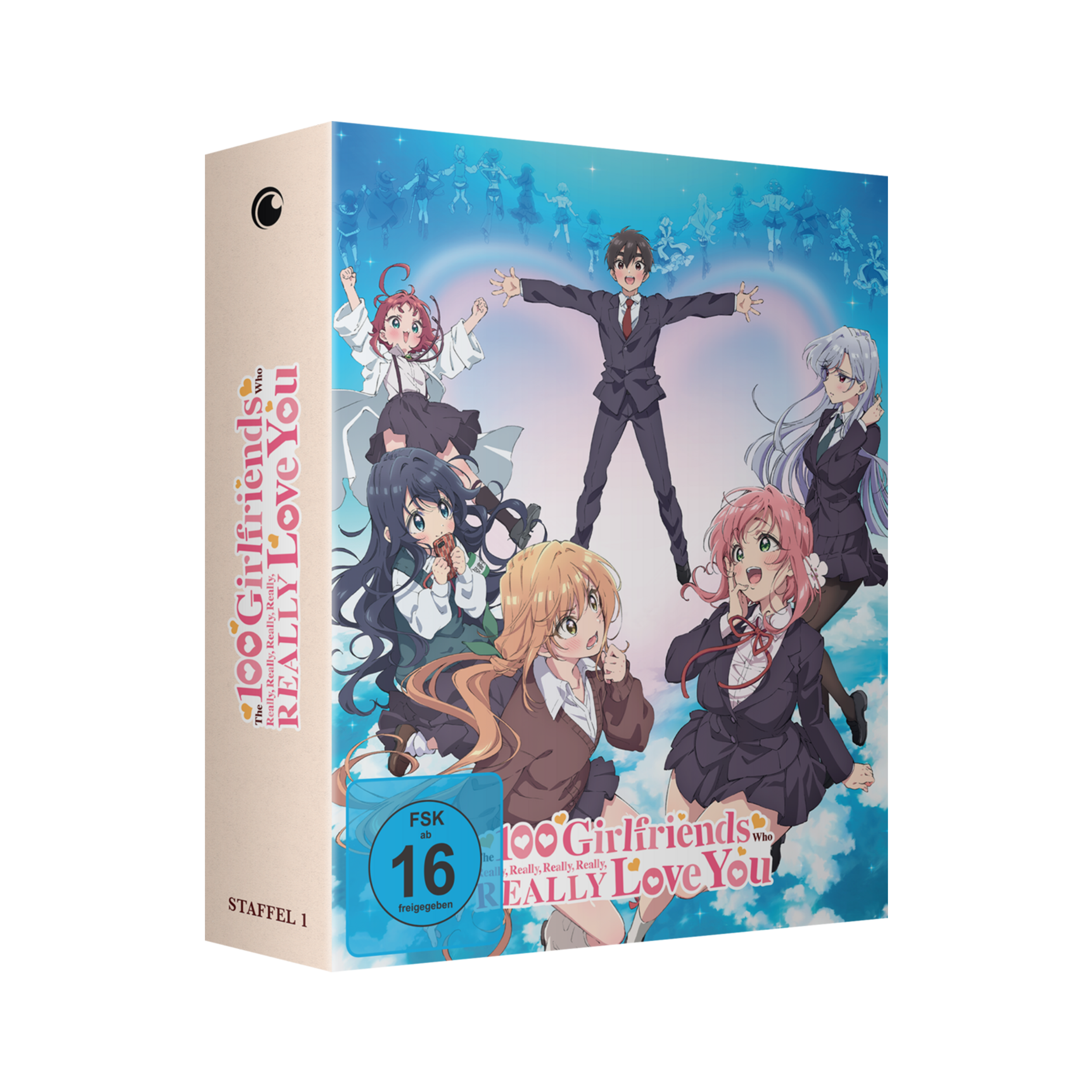 The 100 Girlfriends Who Really Really Really Really REALLY Love you - Staffel 1 - Vol. 1 - Limited Edition mit Sammelschuber (DVD)
