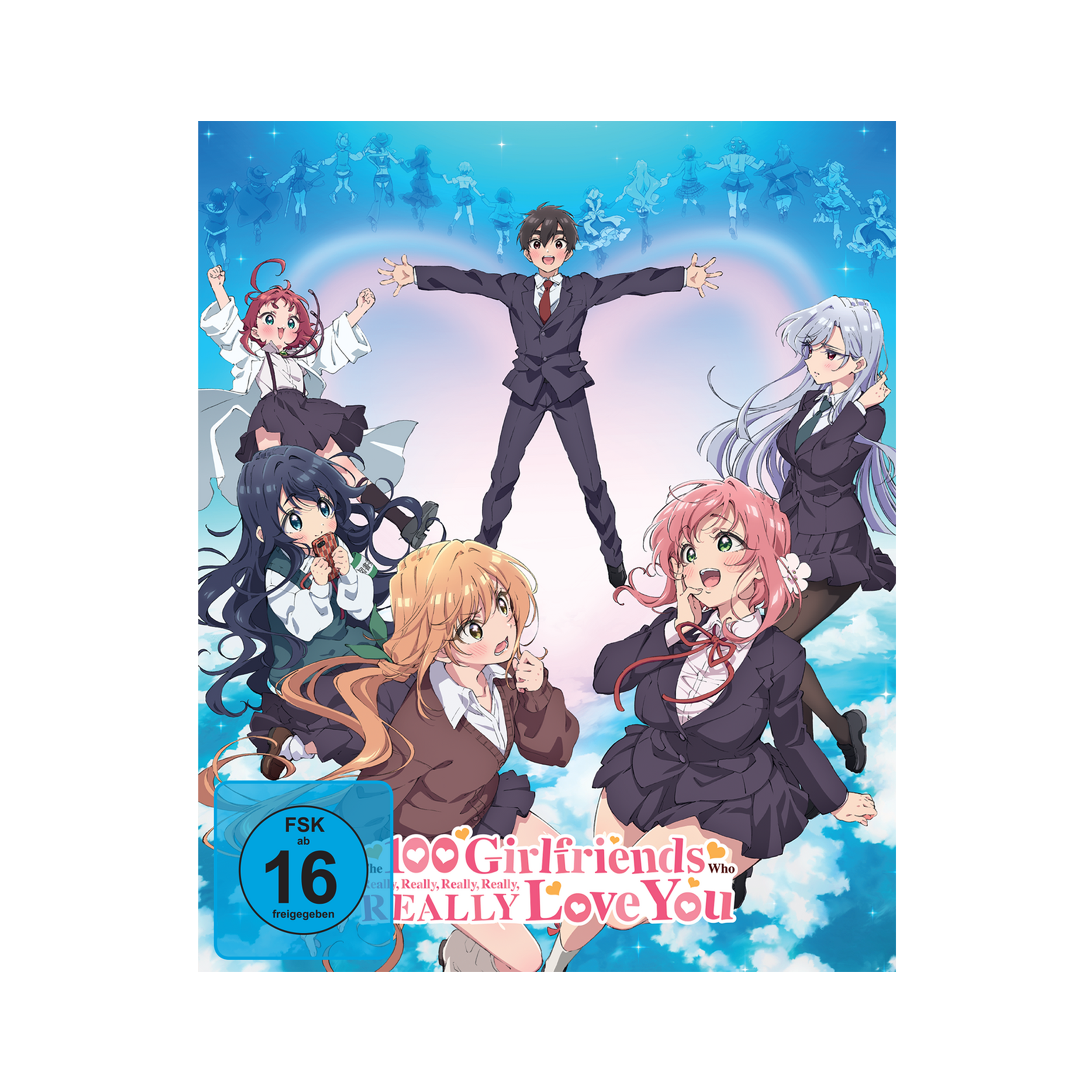The 100 Girlfriends Who Really Really Really Really REALLY Love you - Staffel 1 - Vol. 1 - Limited Edition mit Sammelschuber (DVD)