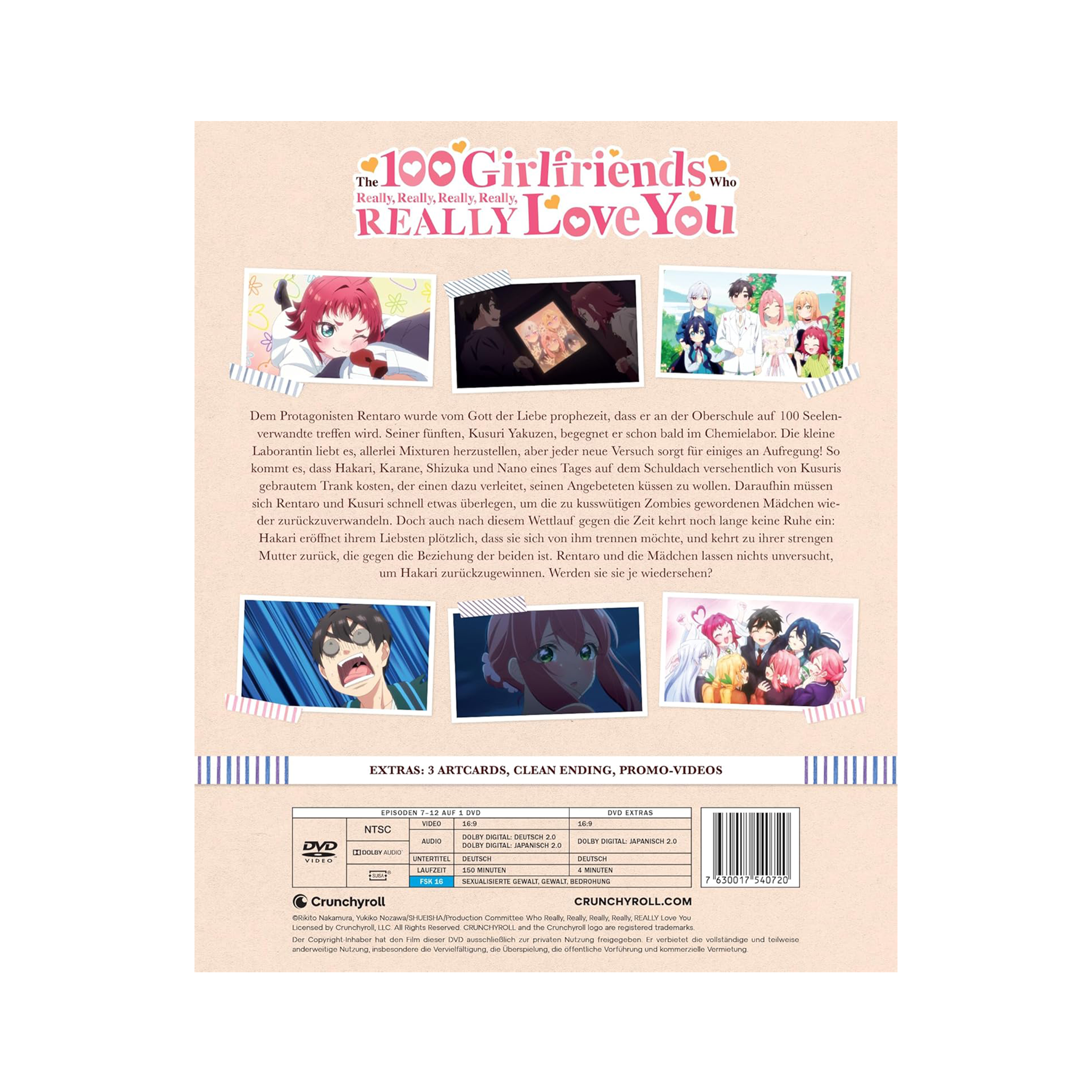 The 100 Girlfriends Who Really Really Really Really REALLY Love you - Staffel 1 - Vol.  2 (DVD)