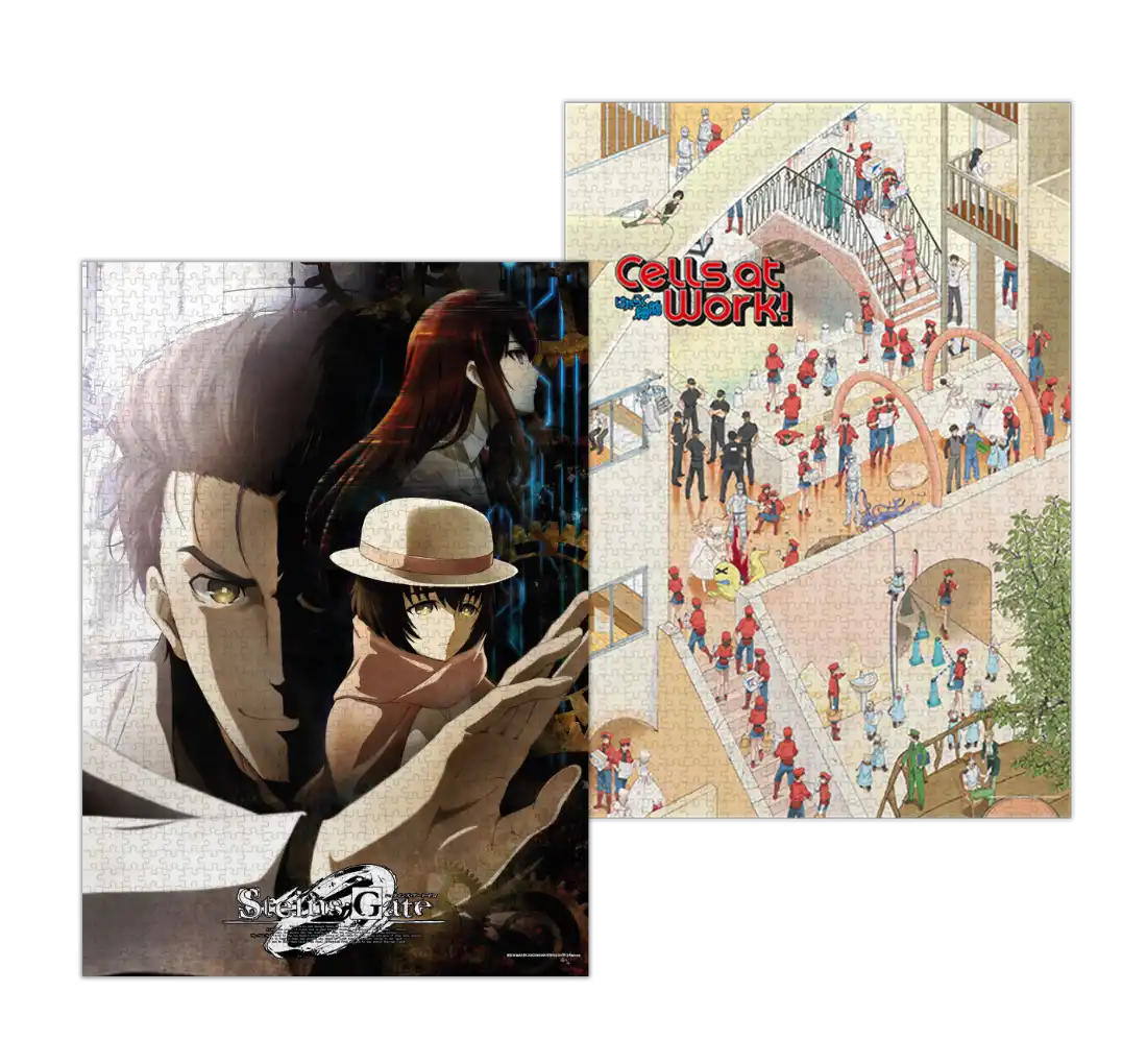 2019 Anime-Poster mit einem Mann in einem Fedora und Trenchcoat.