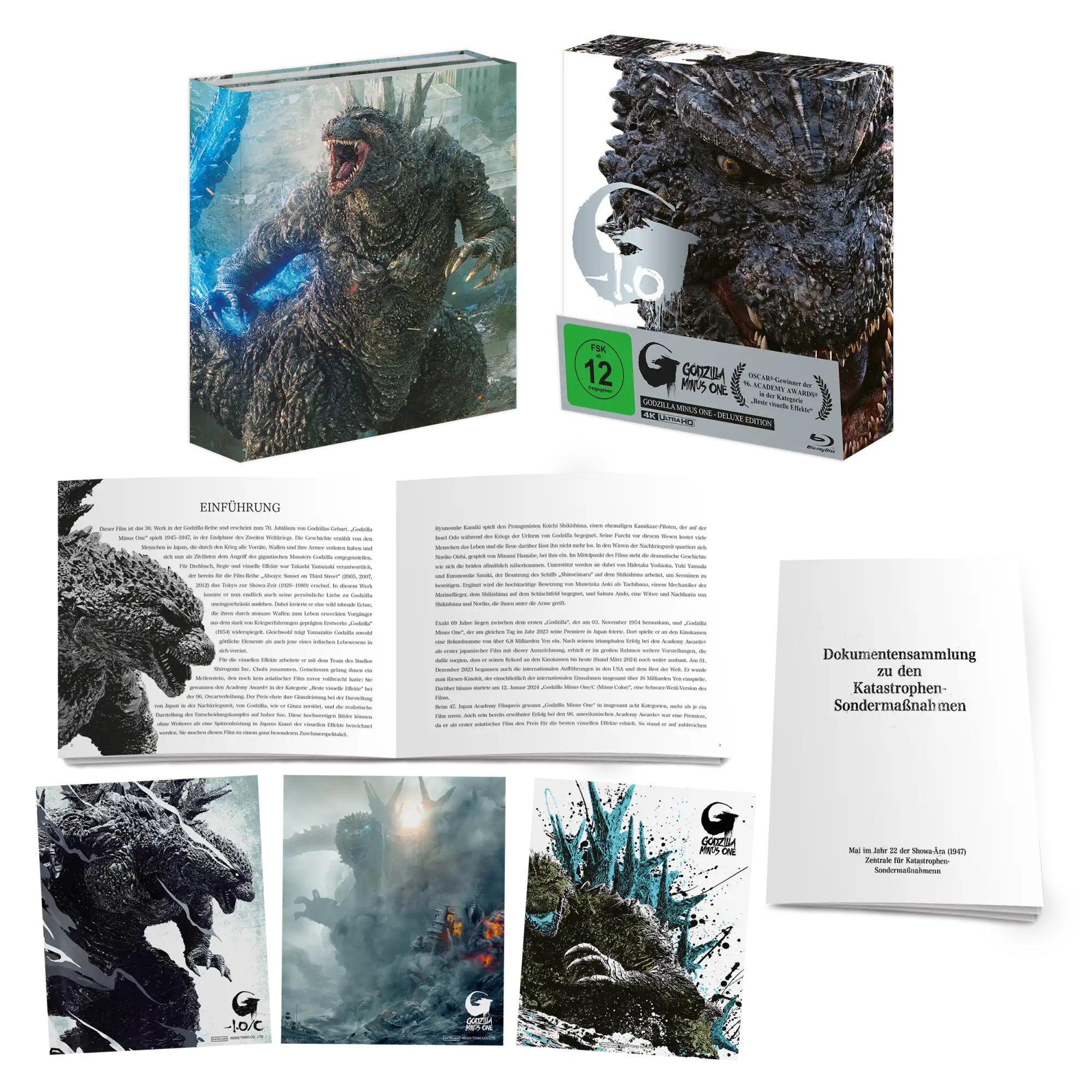2019 Godzilla Steelbook Blu-ray-Set.
