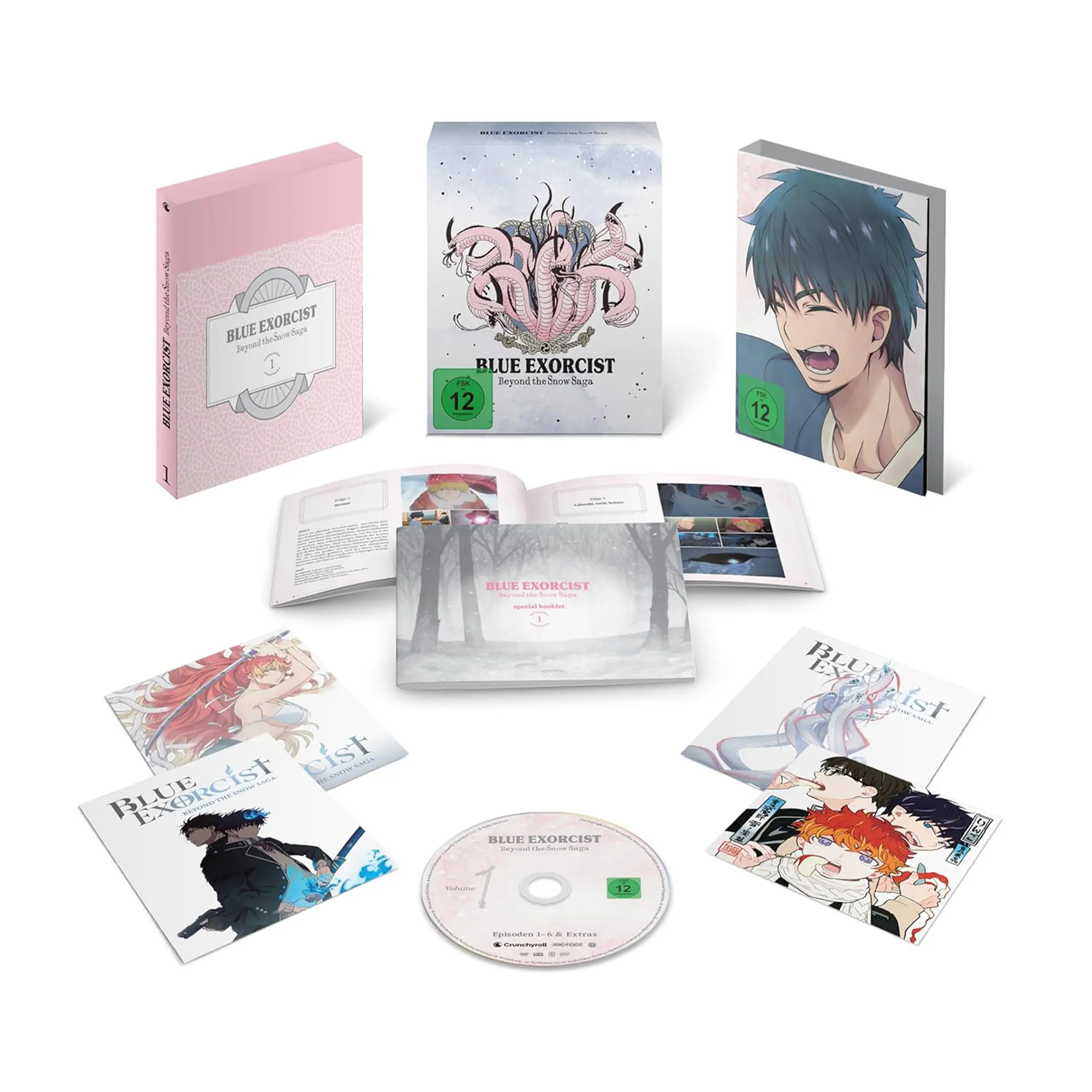 Blue Exorcist: Beyond the Snow Saga - Staffel 3 - Part 2 - Vol. 1 - Limited Edition mit Sammelschuber (DVD)
