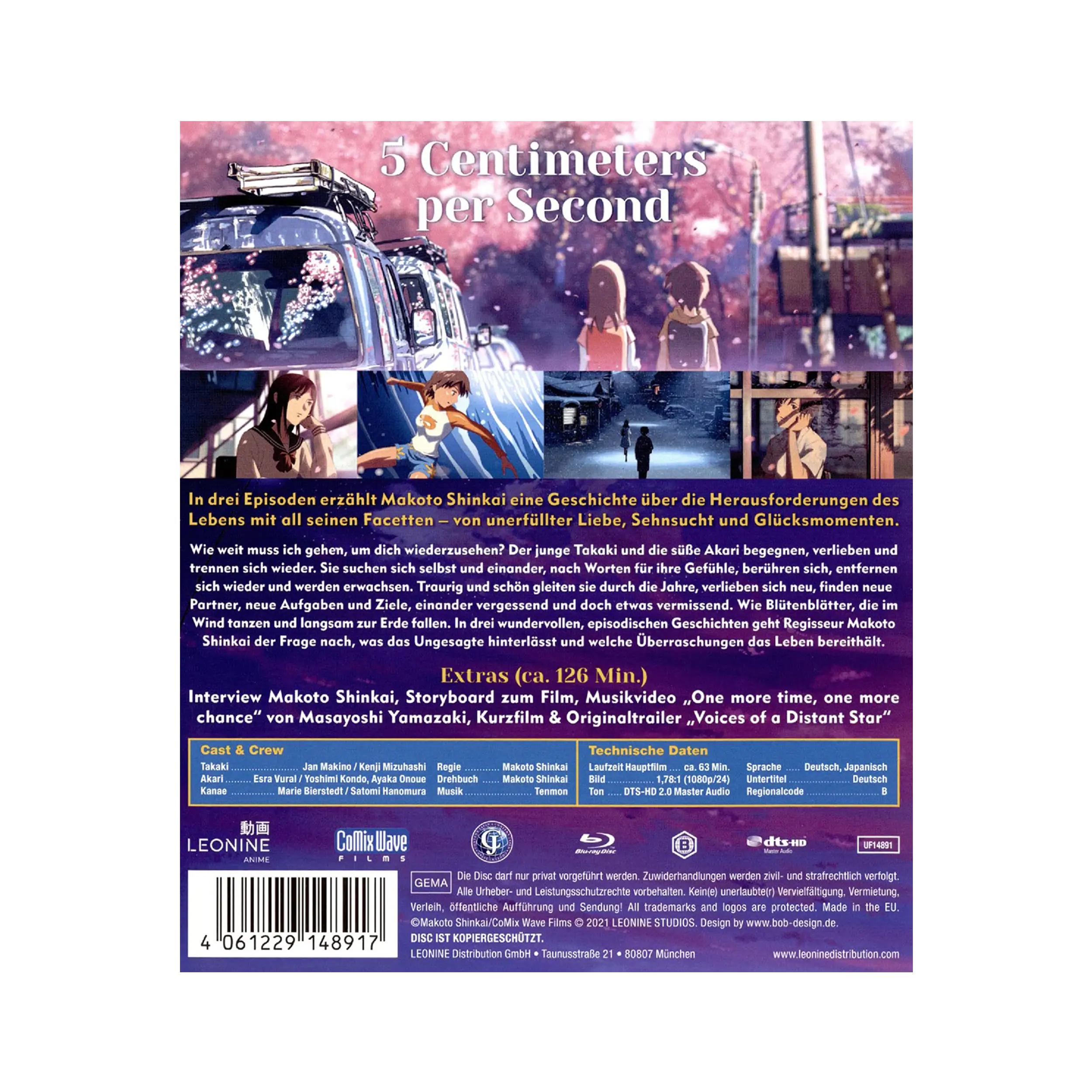 5 Centimeters per Second (Blu-ray)