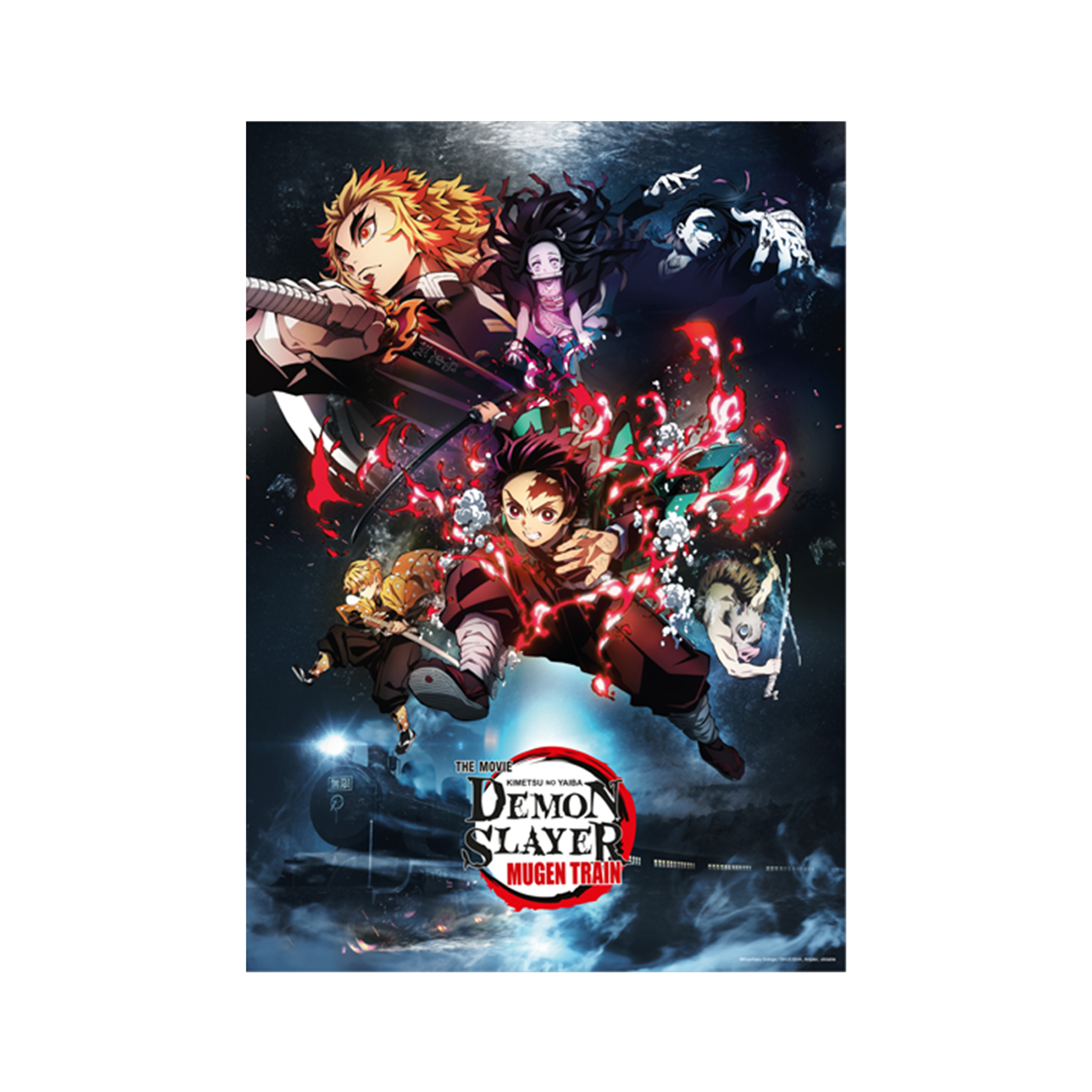 Demon Slayer -Kimetsu no Yaiba- The Movie: Mugen Train - Poster