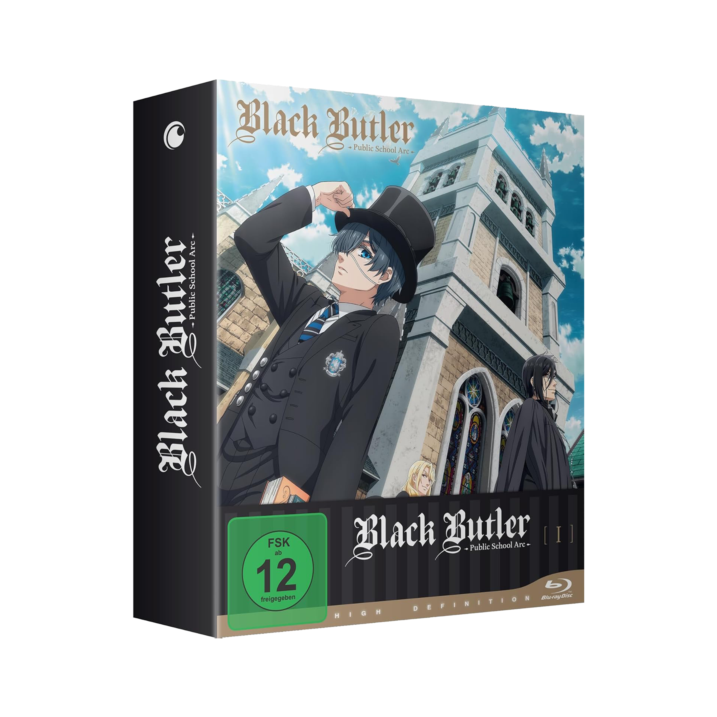 Black Butler: Public School Arc - Staffel 4 - Vol. 1 mit Sammelschuber (Blu-ray)