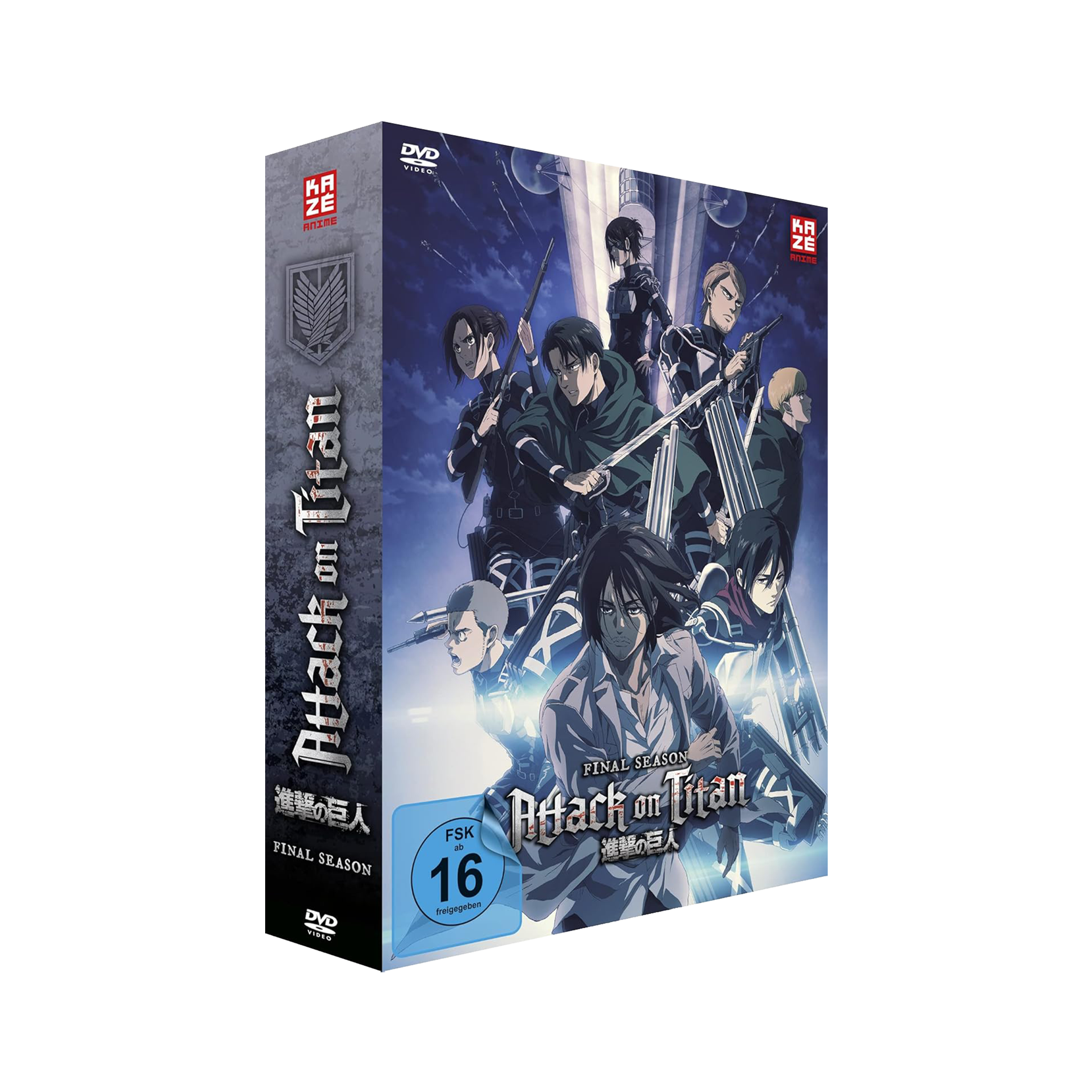 Attack on Titan: Final Season - Staffel 4 - Part 1 - Gesamtausgabe (DVD)