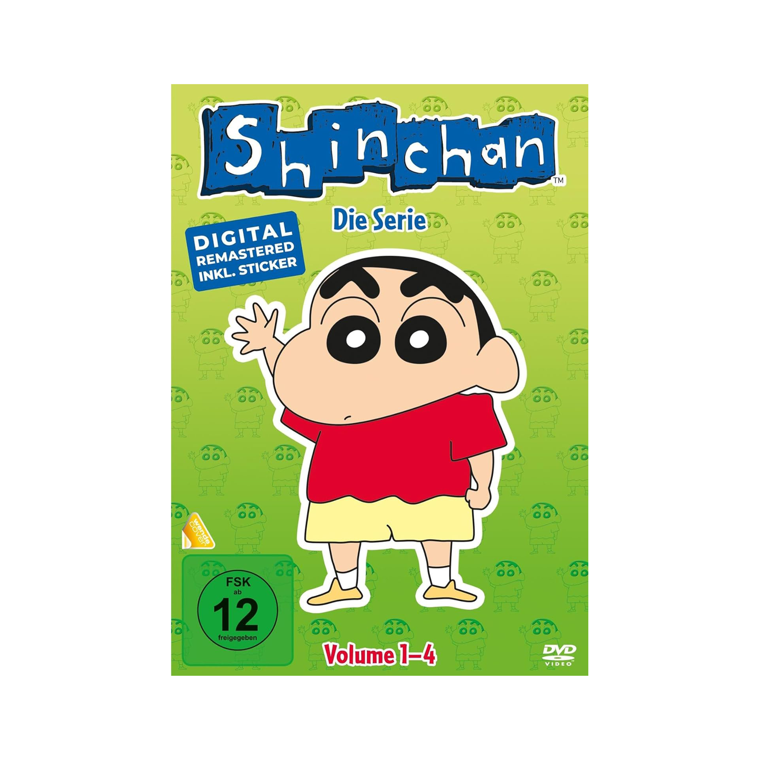 SHIN CHAN - DIE SERIE - Boxset mit Vol. 1 - 4 - Limited Edition inkl. Stickerfolie (DVD)