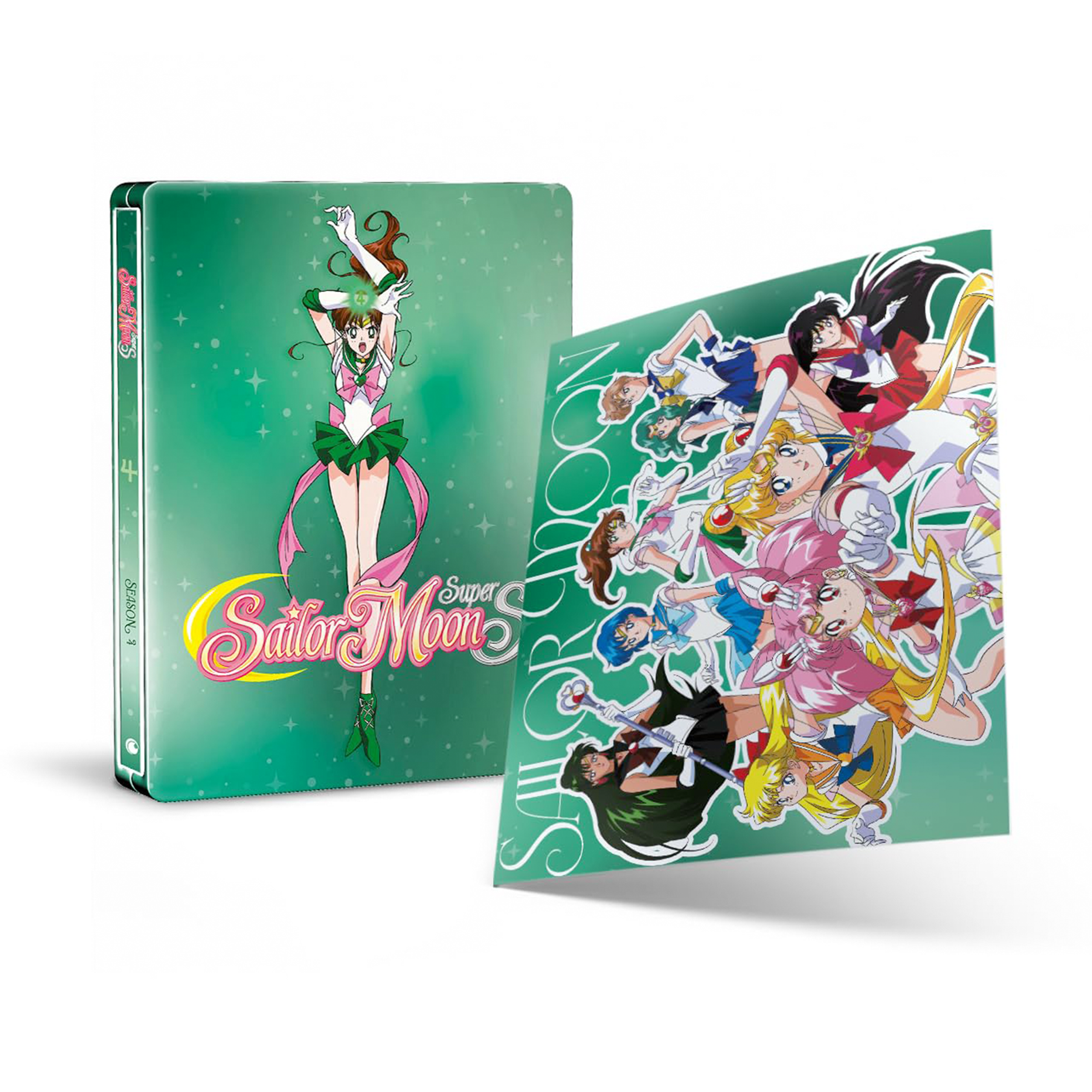 Sailor Moon SuperS - Season 4 - Gesamtausgabe - Limited Edition mit Steelbook (DVD)