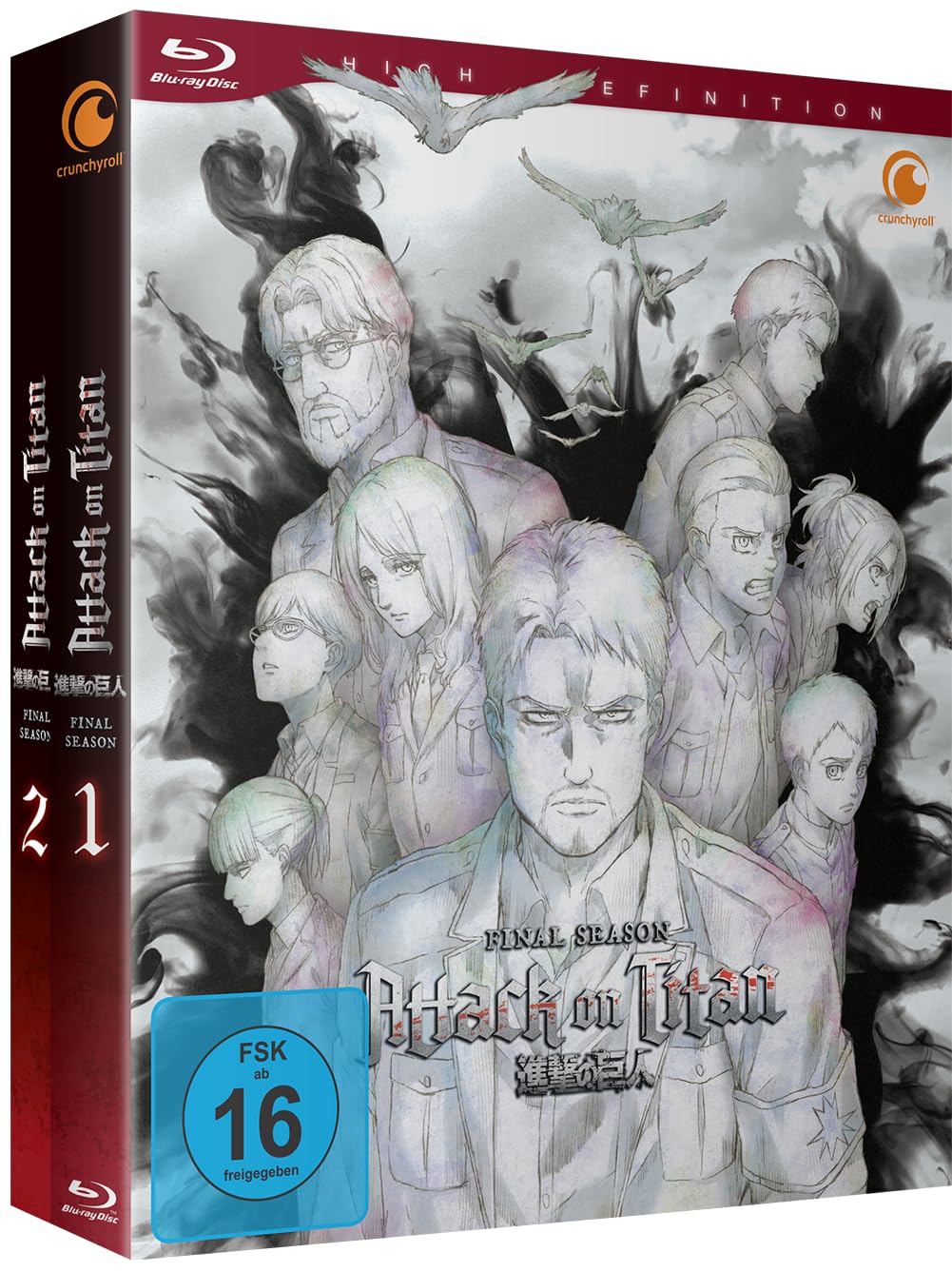 Attack on Titan: Final Season - Staffel 4 - Part 1 - Gesamtausgabe (Blu-ray)