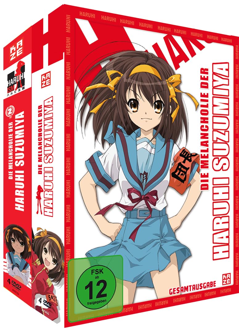 Die Melancholie der Haruhi Suzumiya -Staffel 1 & 2 - Gesamtausgabe (DVD)