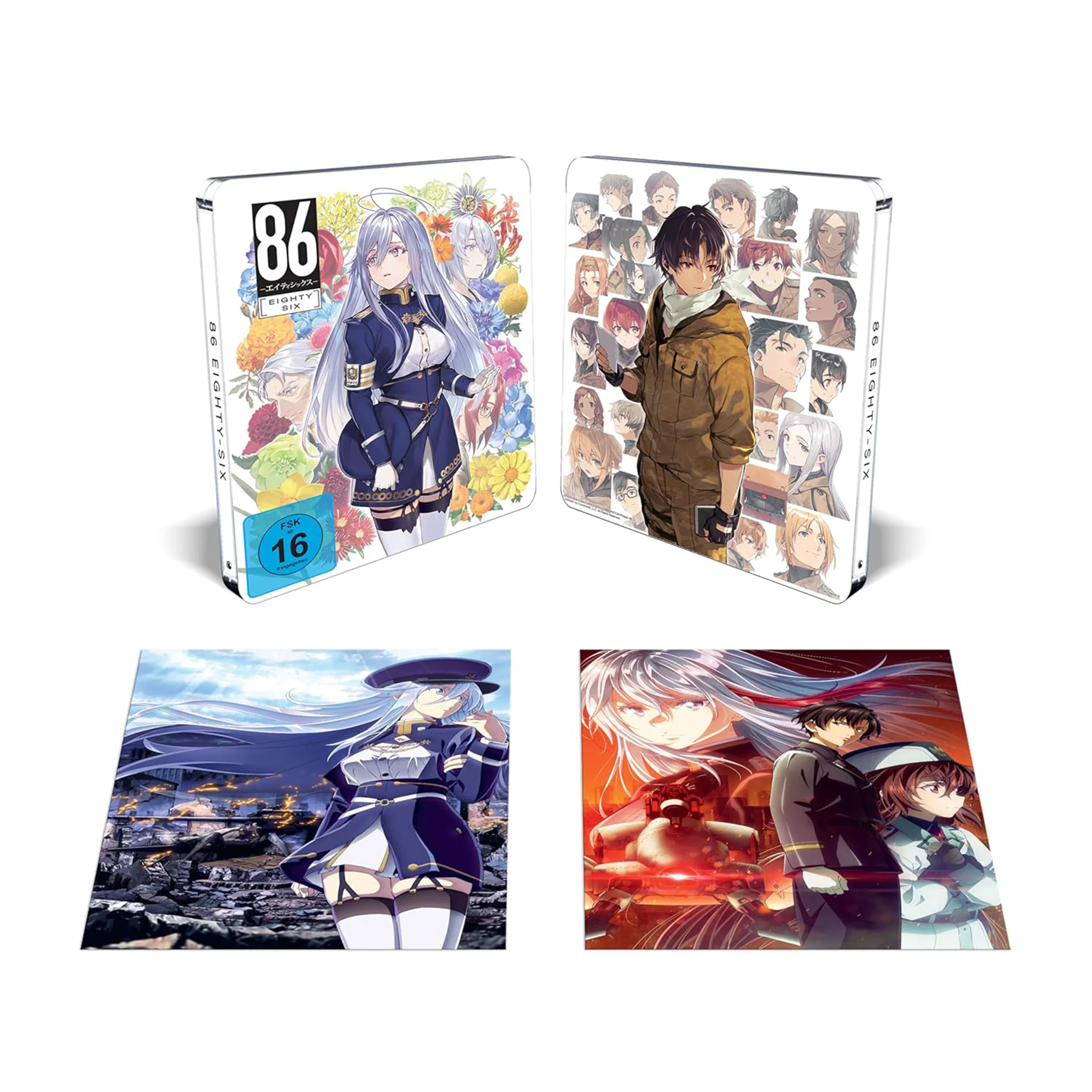 86: The Wandering Witch Steelbook Hülle für die Staffel 1 Gesamtausgabe Blu-ray