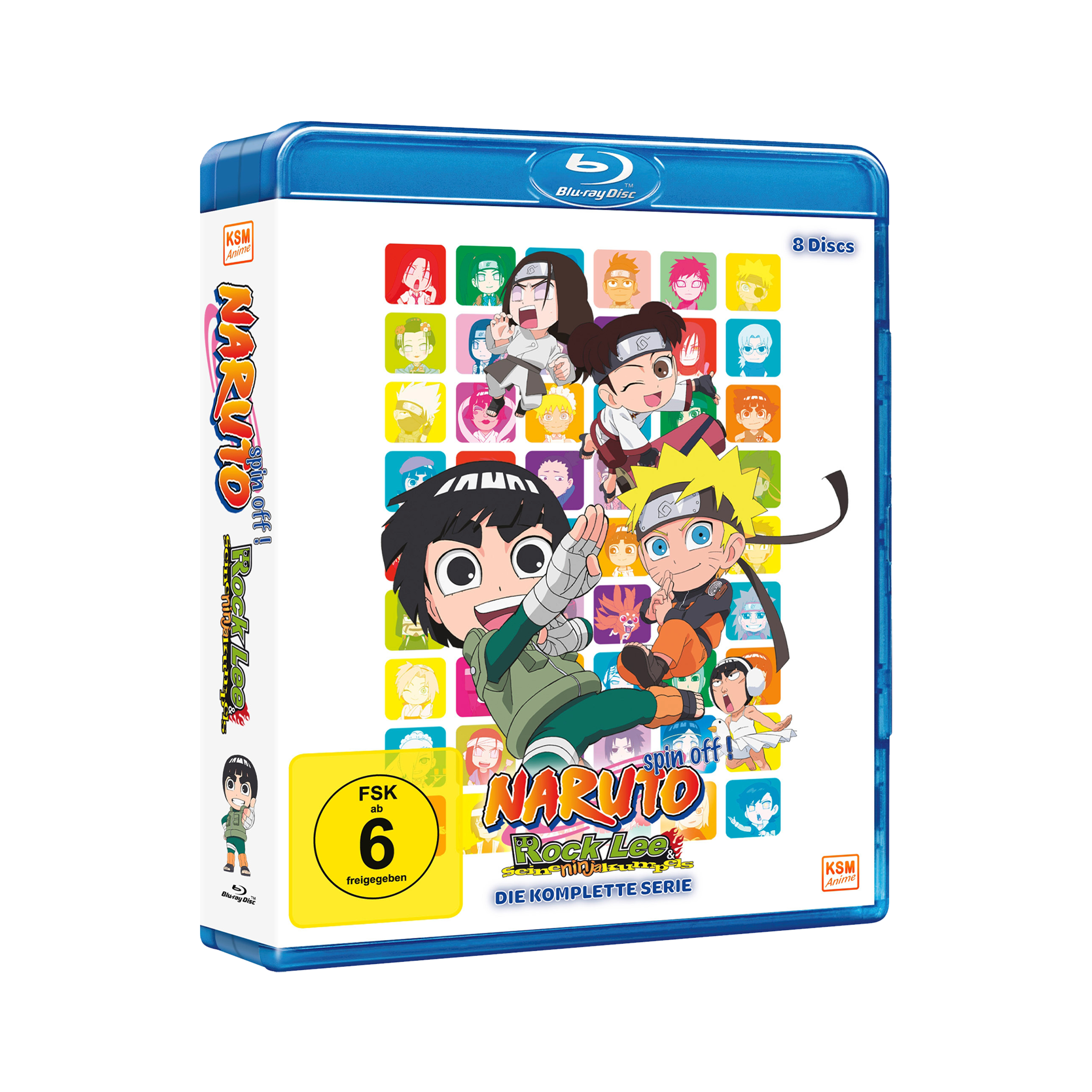 Naruto Spin - Off! Rock Lee und seine Ninja Kumpels - Die komplette Serie (Blu-ray)