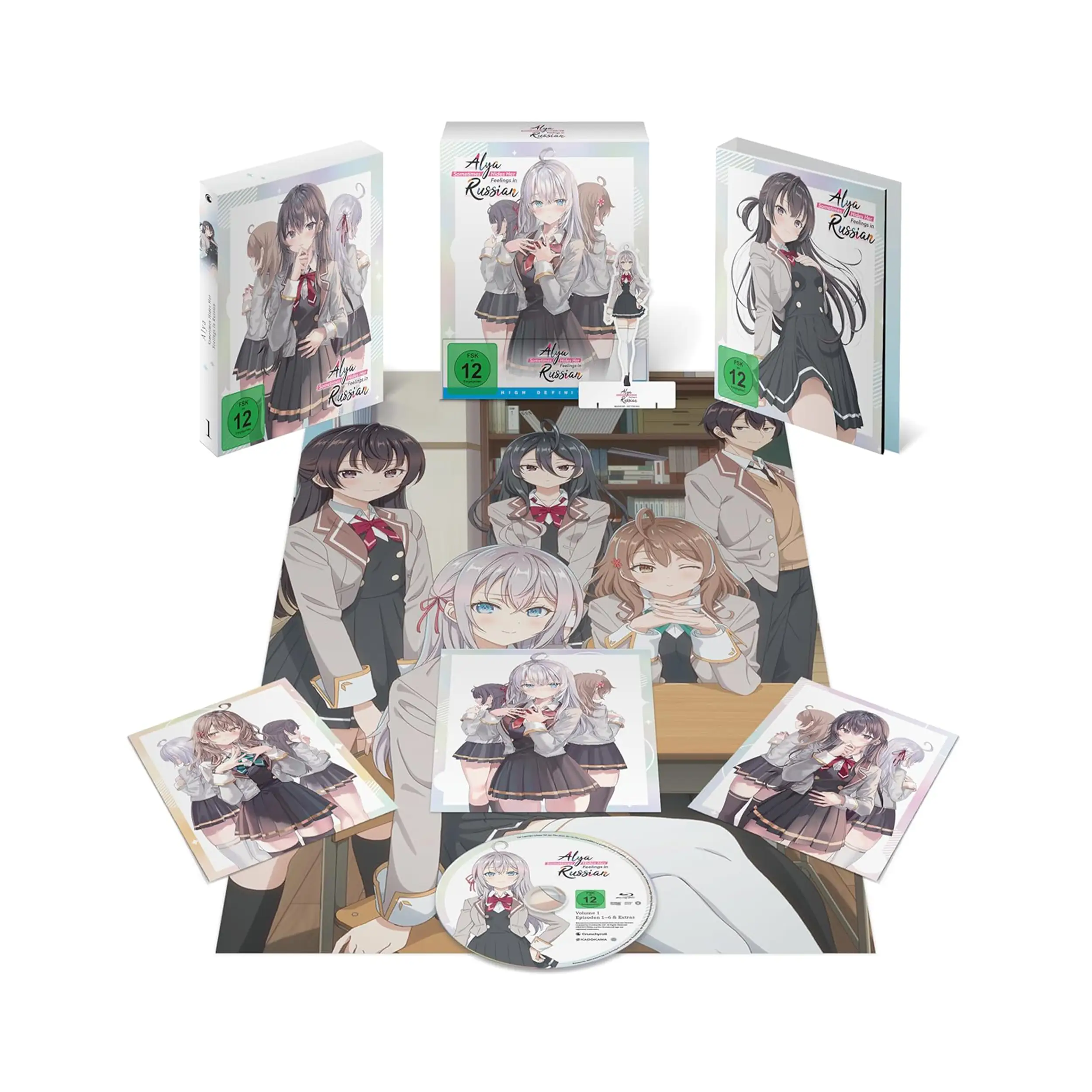 Alya Sometimes Hides Her Feelings in Russian - Staffel 1 - Vol. 1 - Limited Edition mit Sammelschuber (Blu-ray)