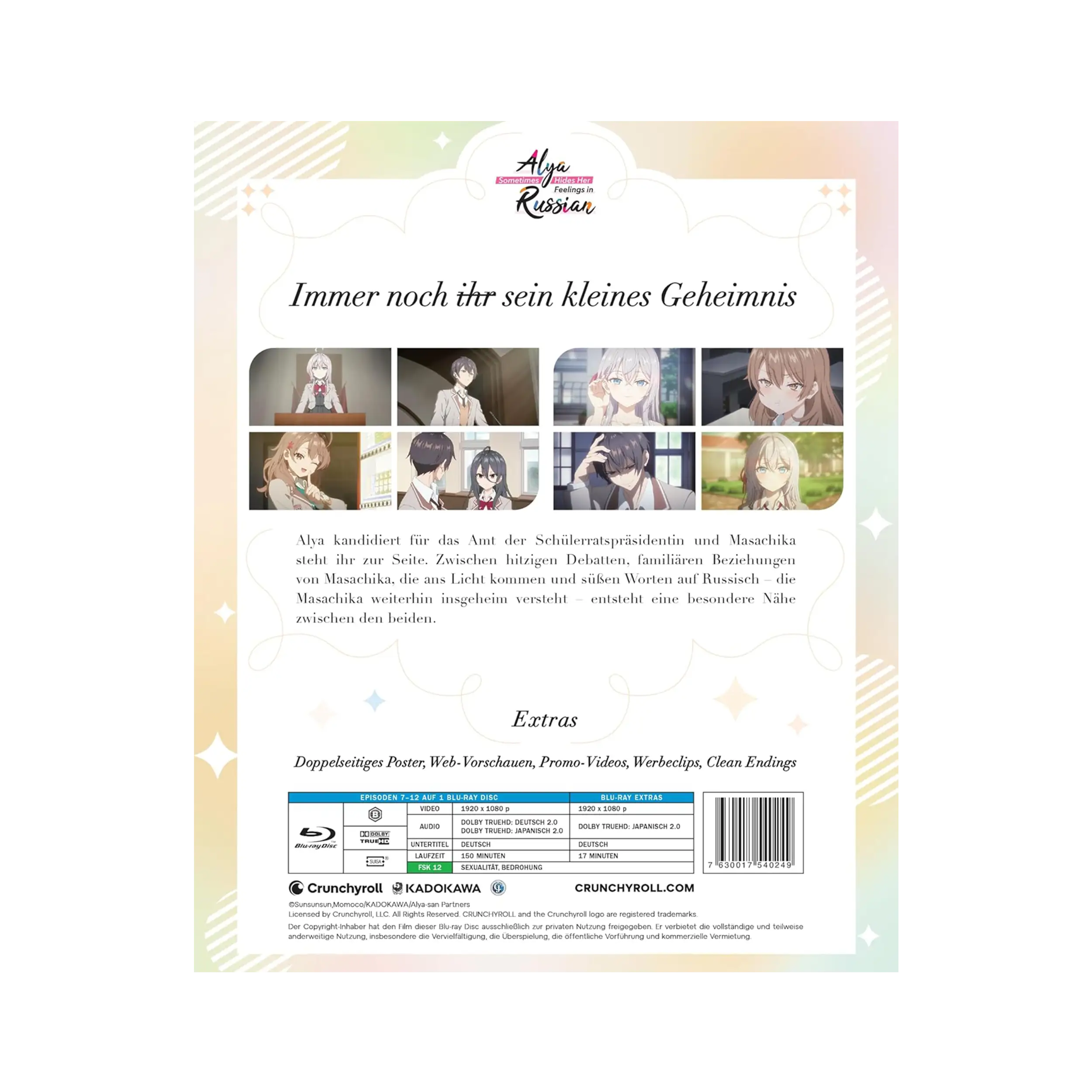 Alya Sometimes Hides Her Feelings in Russian - Staffel 1 - Vol. 2 (Blu-ray)