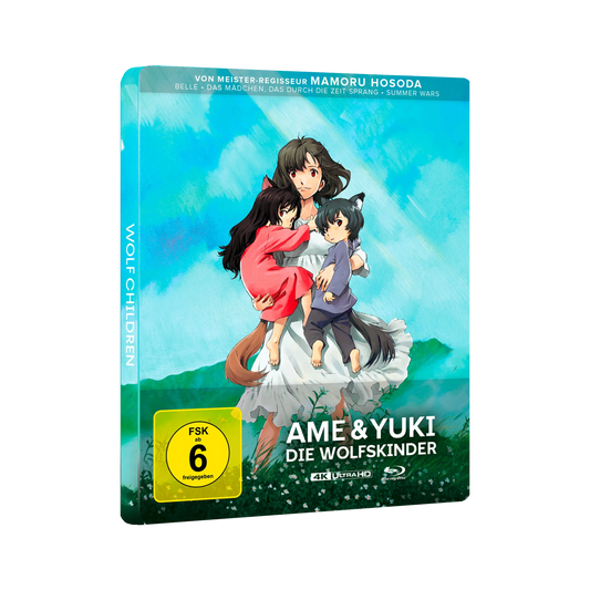 Ame & Yuki - Die Wolfskinder - Limited Edition mit Steelbook (Blu-ray)