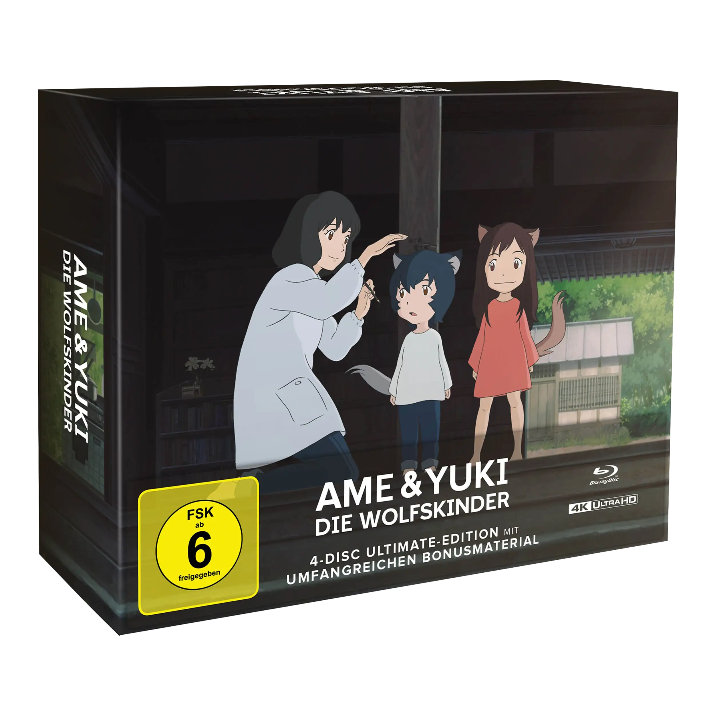 Ame & Yuki - Die Wolfskinder - Ultimate Edition (4K UHD & Blu-ray)