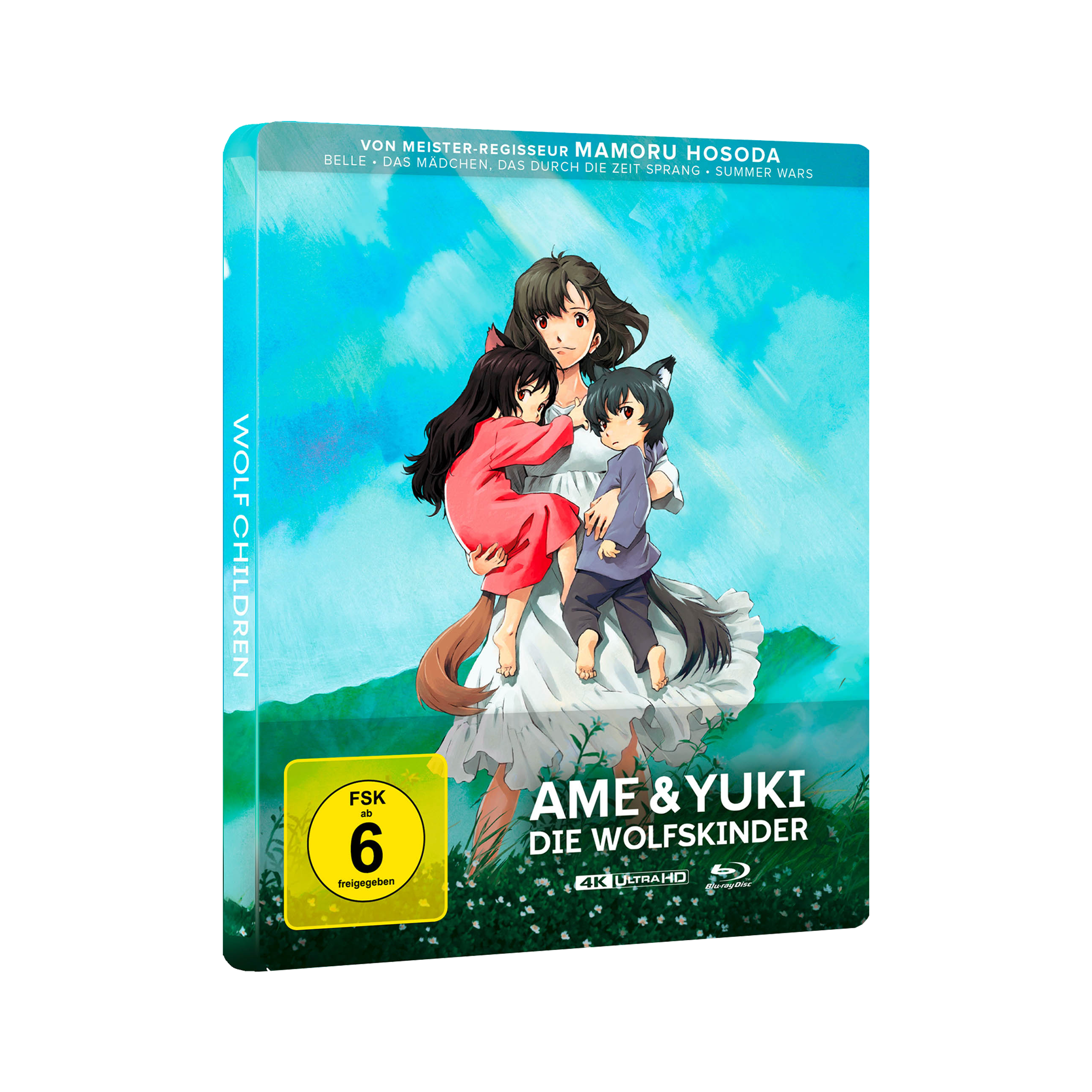 Ame & Yuki - Die Wolfskinder - Limited Edition mit Steelbook (Blu-ray)