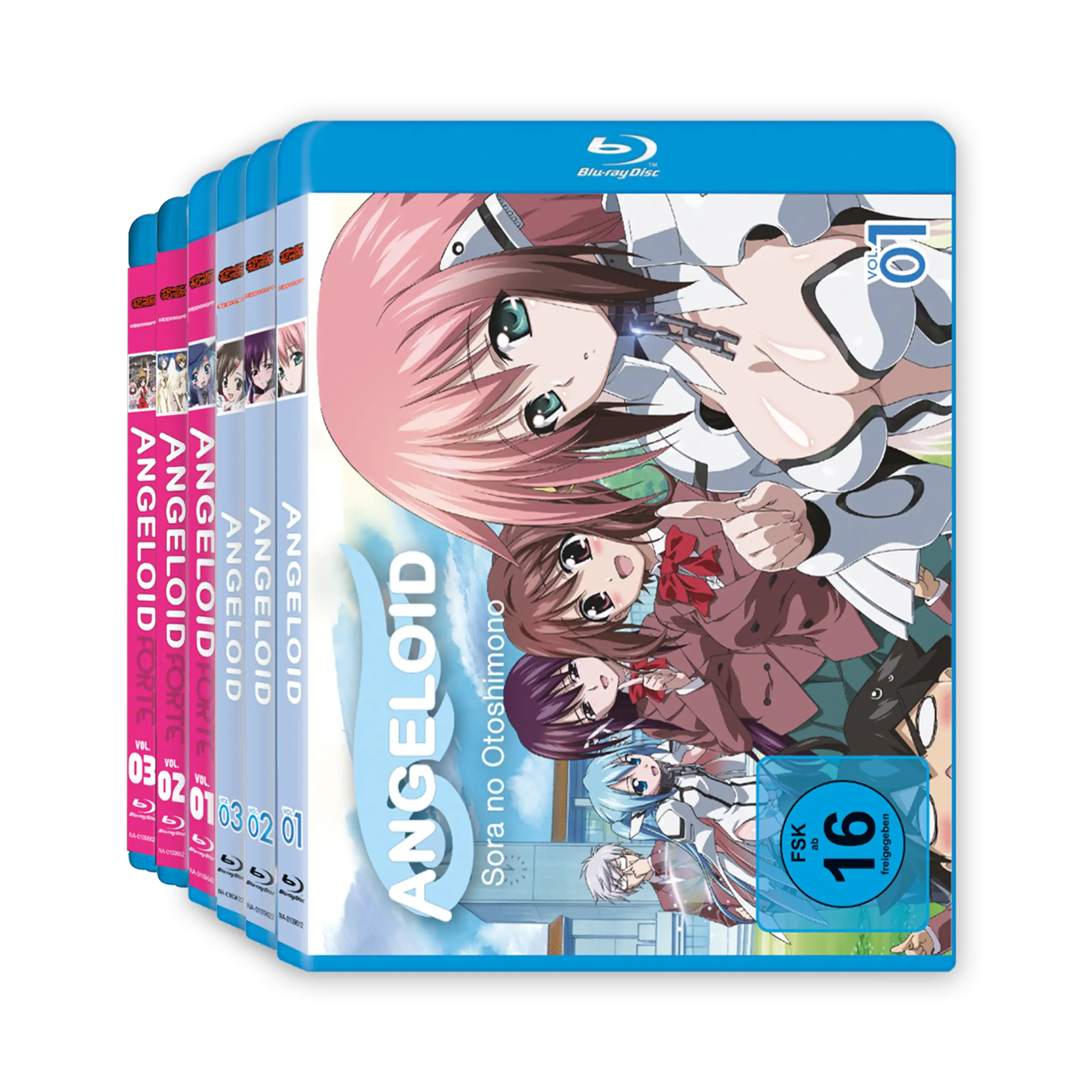 Angeloid - Sora no Otoshimono - Season 1 & 2 - Gesamtausgabe (Blu-ray)