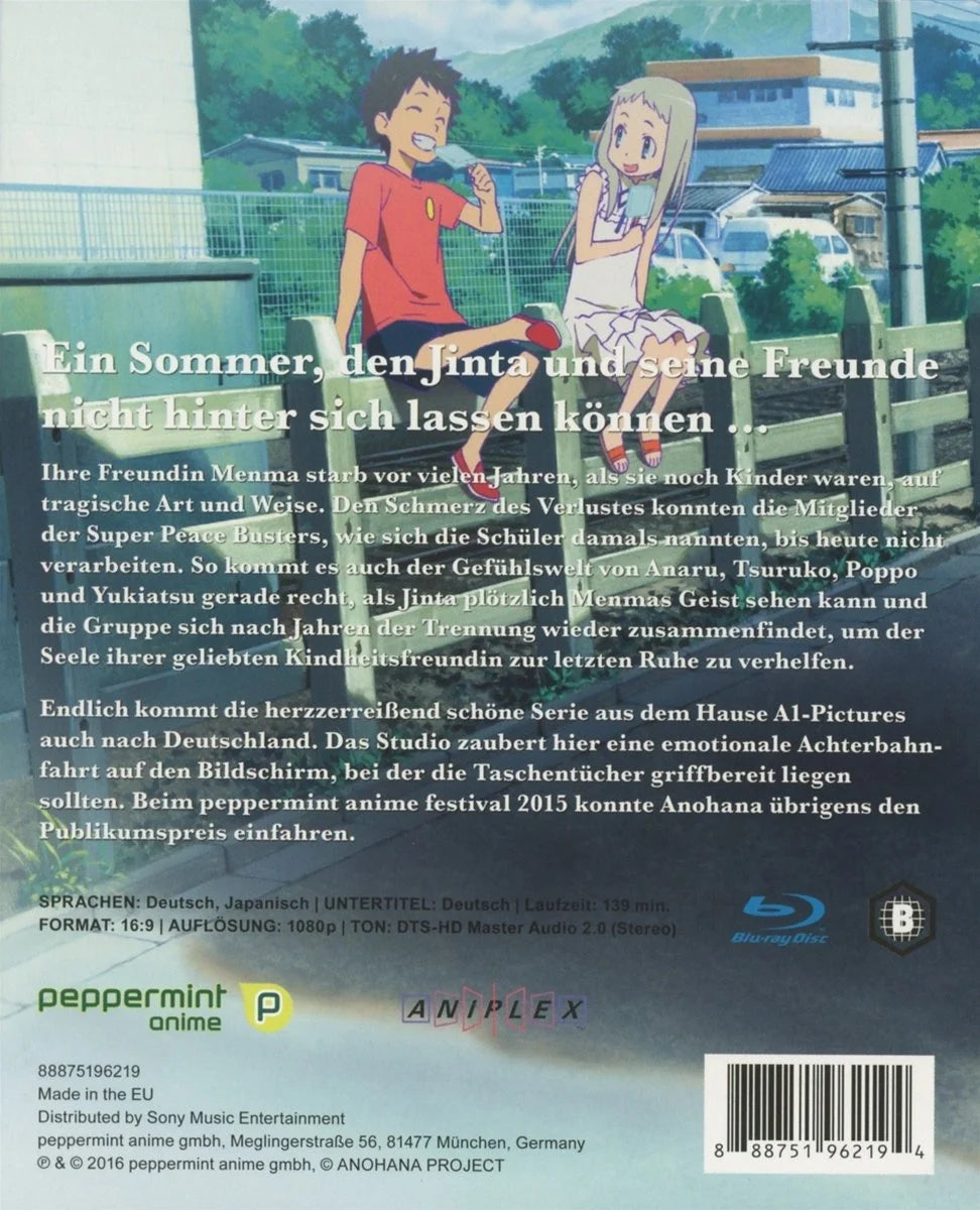 AnoHana - Die Blume, die wir an jenem Tag sahen - Vol. 1 (Blu-ray)