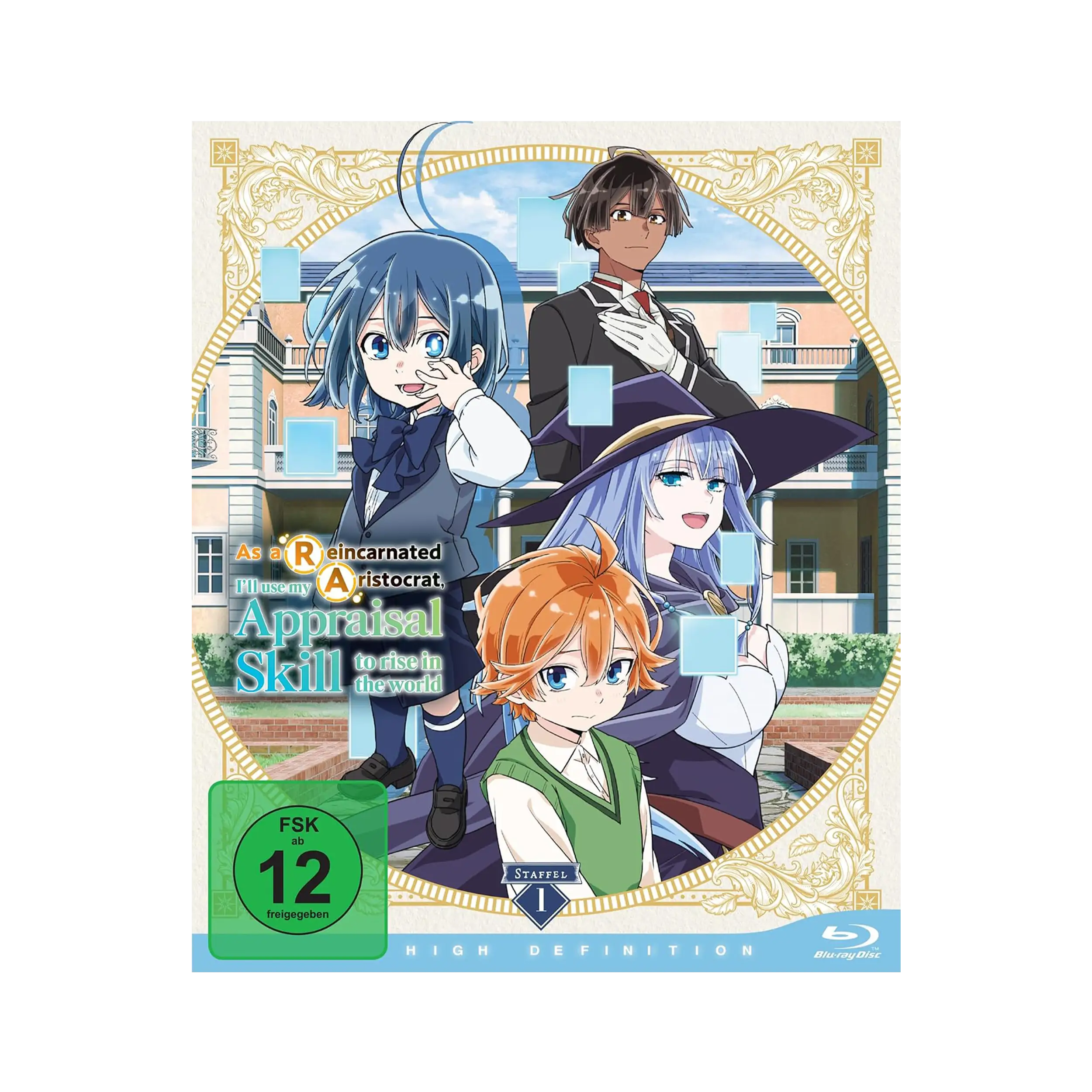 As a Reincarnated Aristocrat, I'll Use My Appraisal Skill to Rise in the World - Staffel 1 - Vol. 1 (Blu-ray)