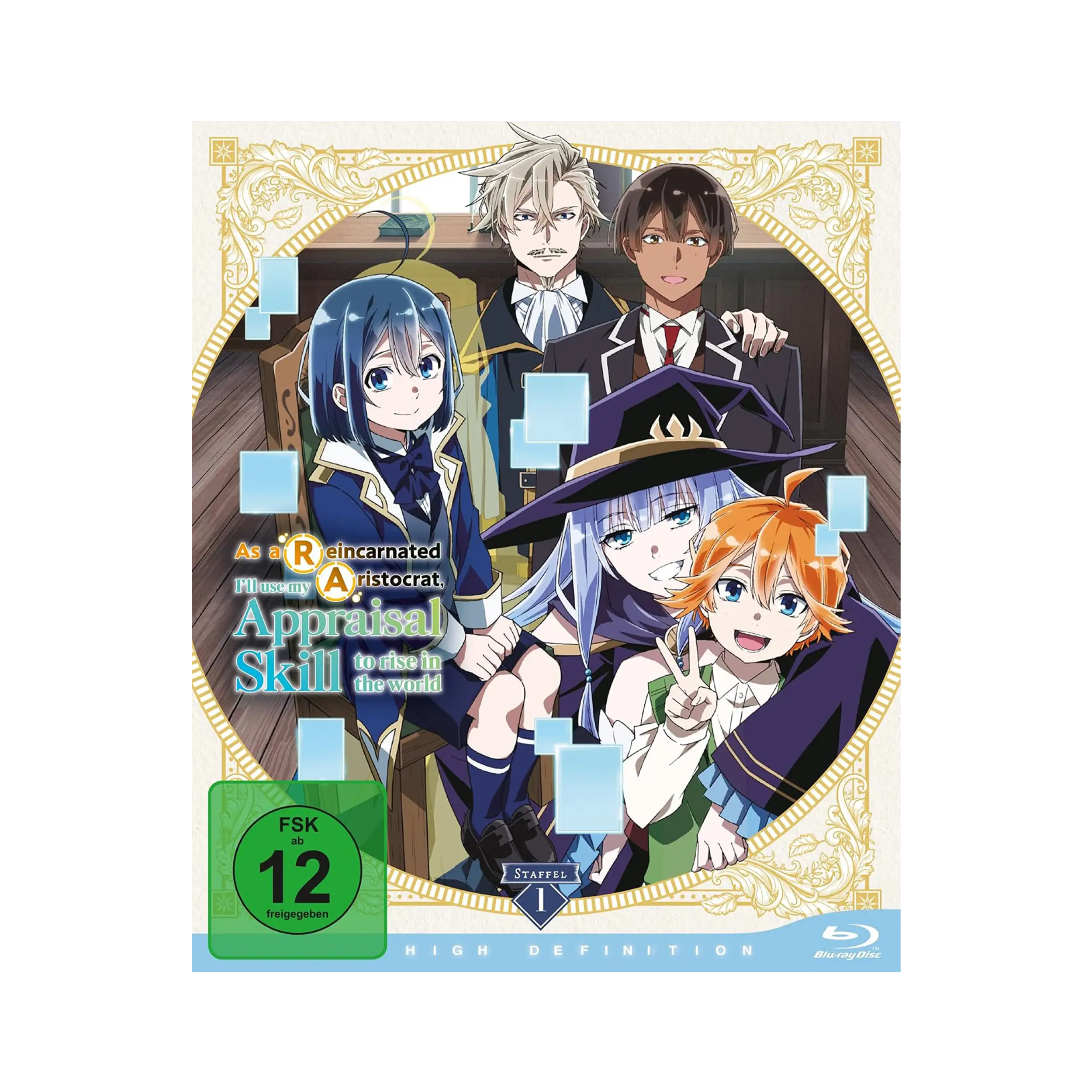 As a Reincarnated Aristocrat, I'll Use My Appraisal Skill to Rise in the World - Staffel 1 - Vol. 2 (Blu-ray)