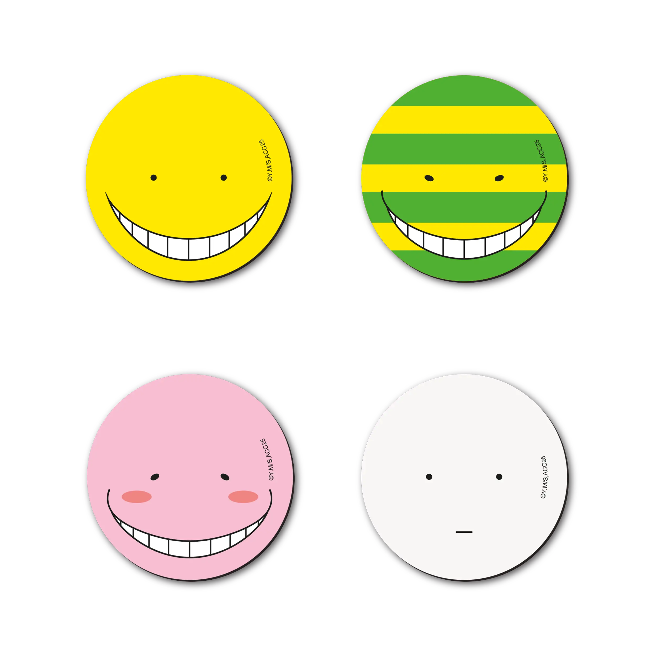 Assassination Classroom - Untersetzer-Set - Koro-Sensei - Set A
