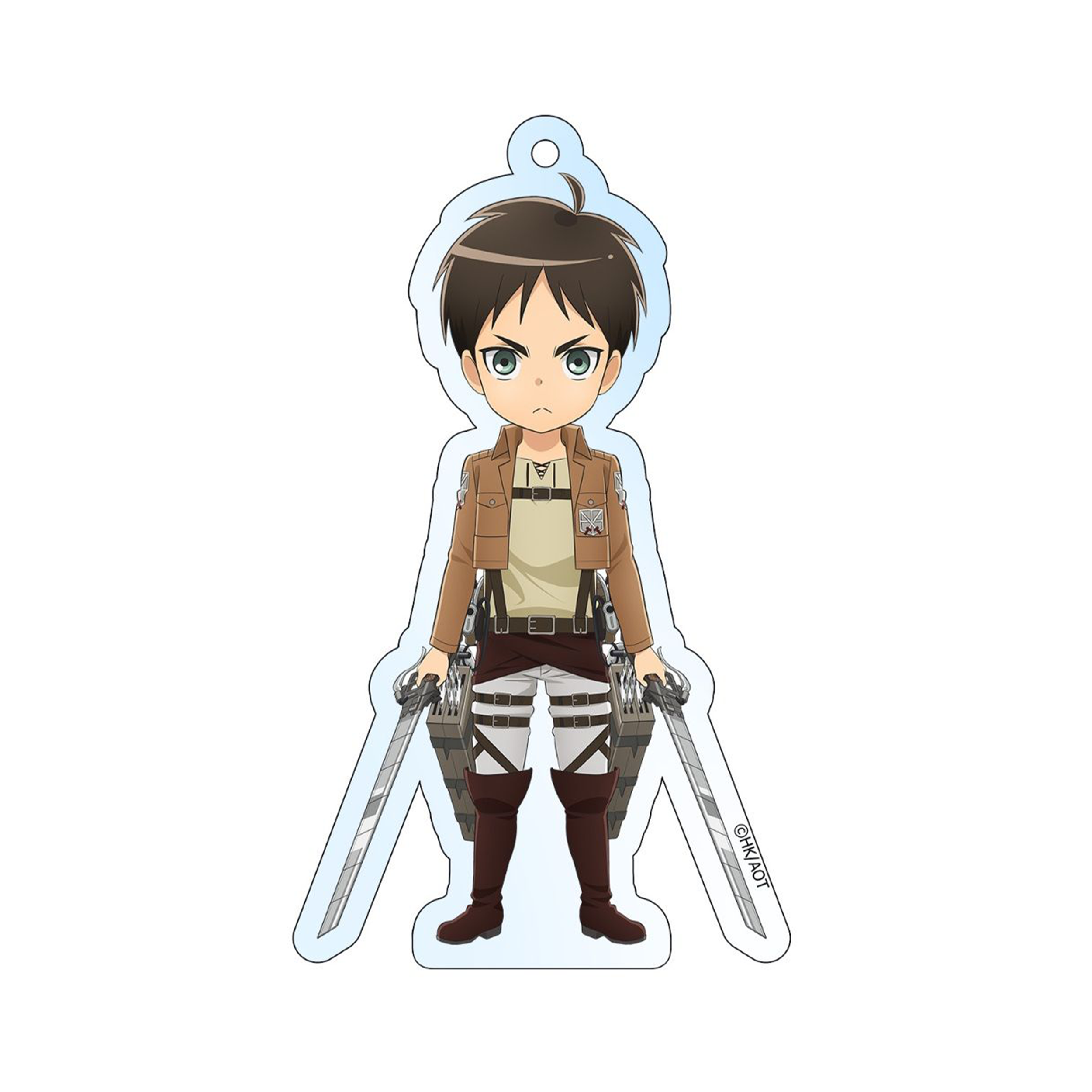 Attack on Titan - Eren - Acrylschlüsselanhänger (Holo-Effekt)