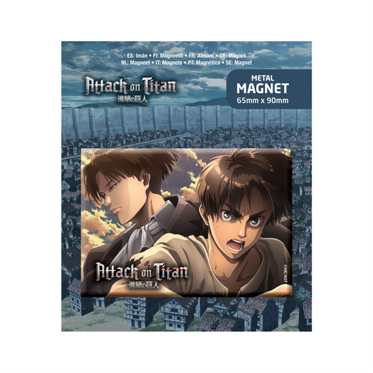Attack on Titan: Eren and Levi (Magnet)