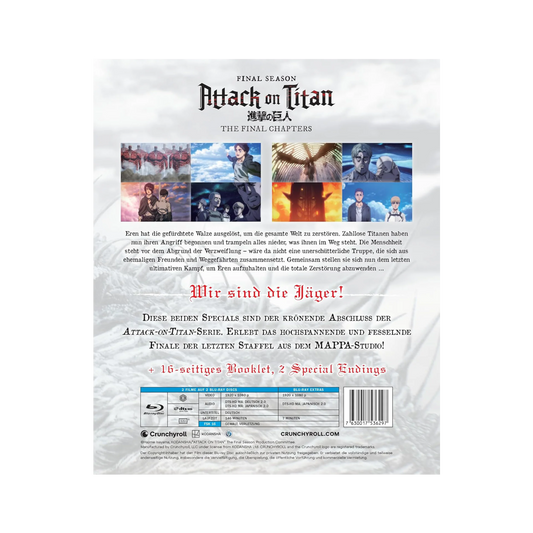 Attack on Titan Final Season - 4. Staffel - The Final Chapters (Blu-ray)