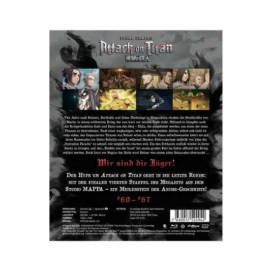 Attack on Titan Final Season - 4. Staffel - Vol. 1 (Blu-ray)