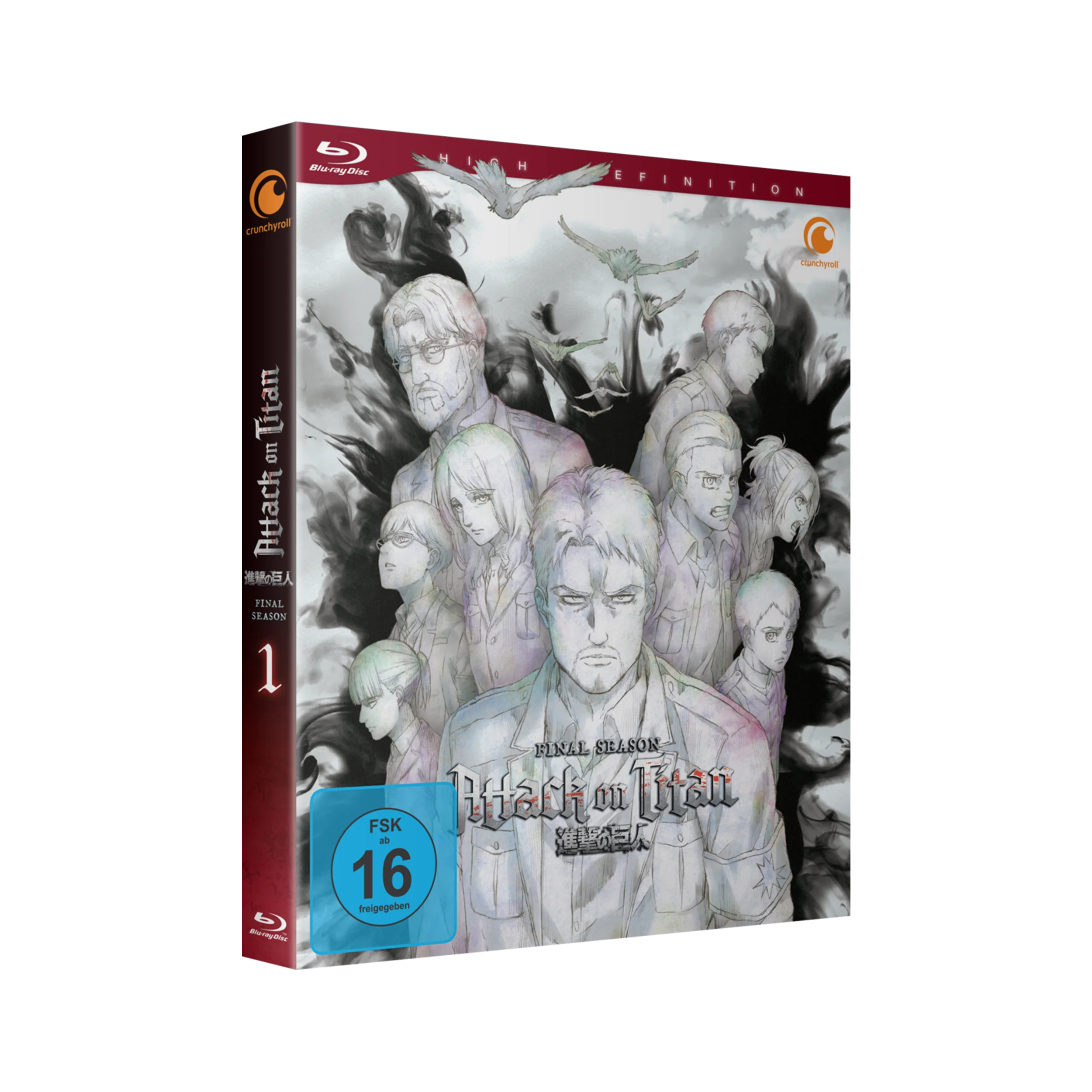Attack on Titan Final Season - 4. Staffel - Vol. 1 (Blu-ray)
