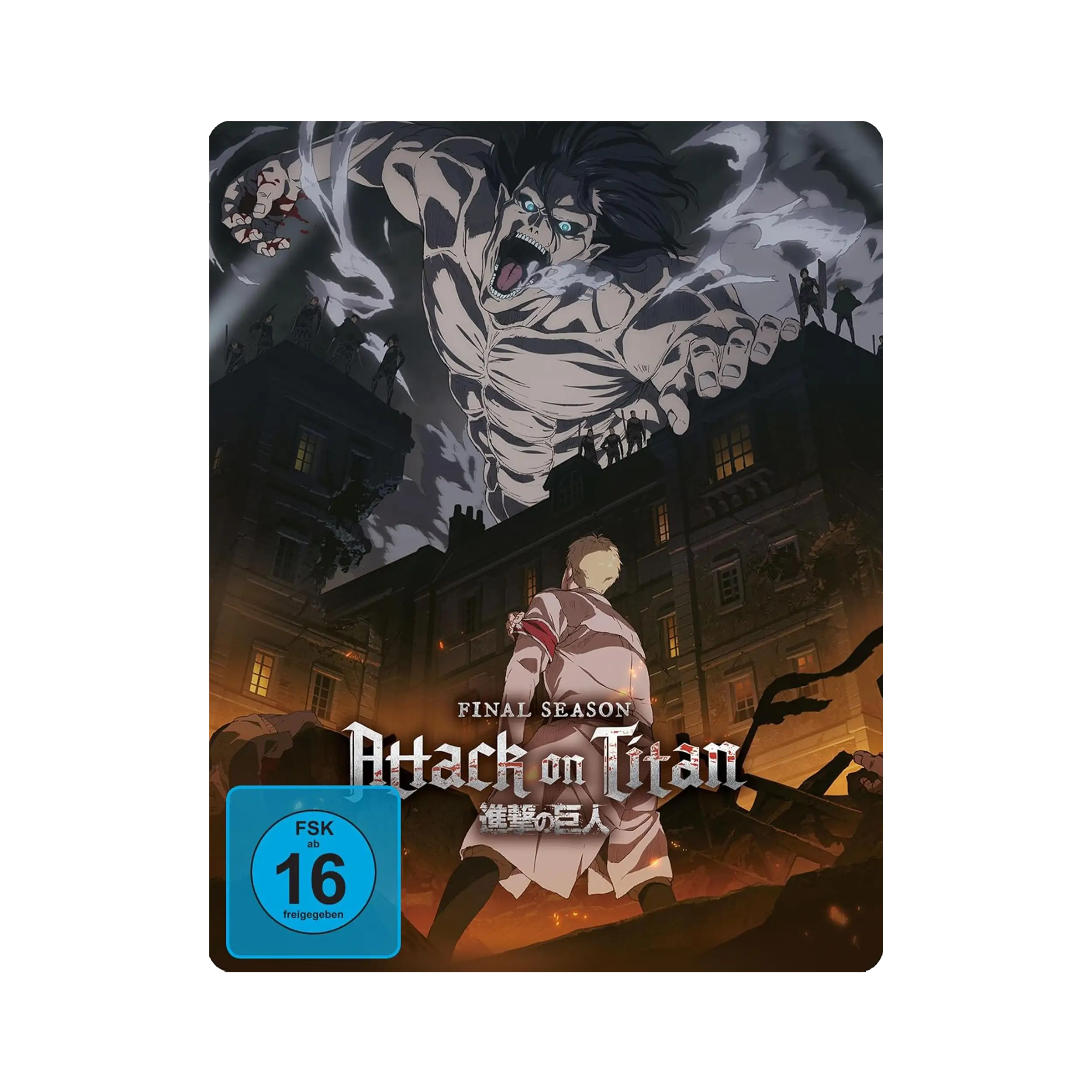 Attack on Titan - Final Season - Gesamtausgabe -Limited Edition mit Steelbook (Blu-ray)