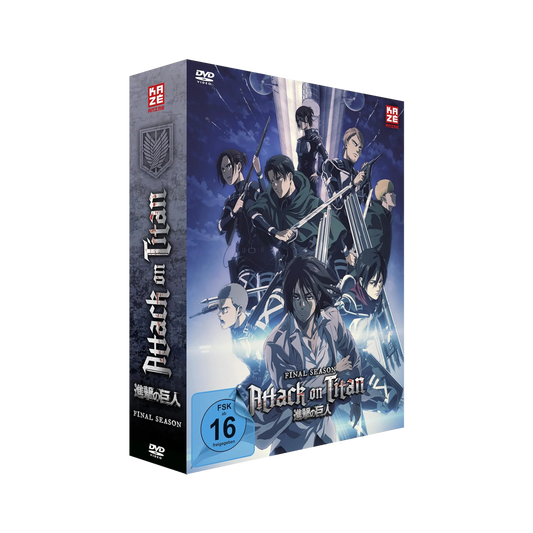 Attack on Titan Final Season DVD-Set Staffel 4 Part 1 Gesamtausgabe