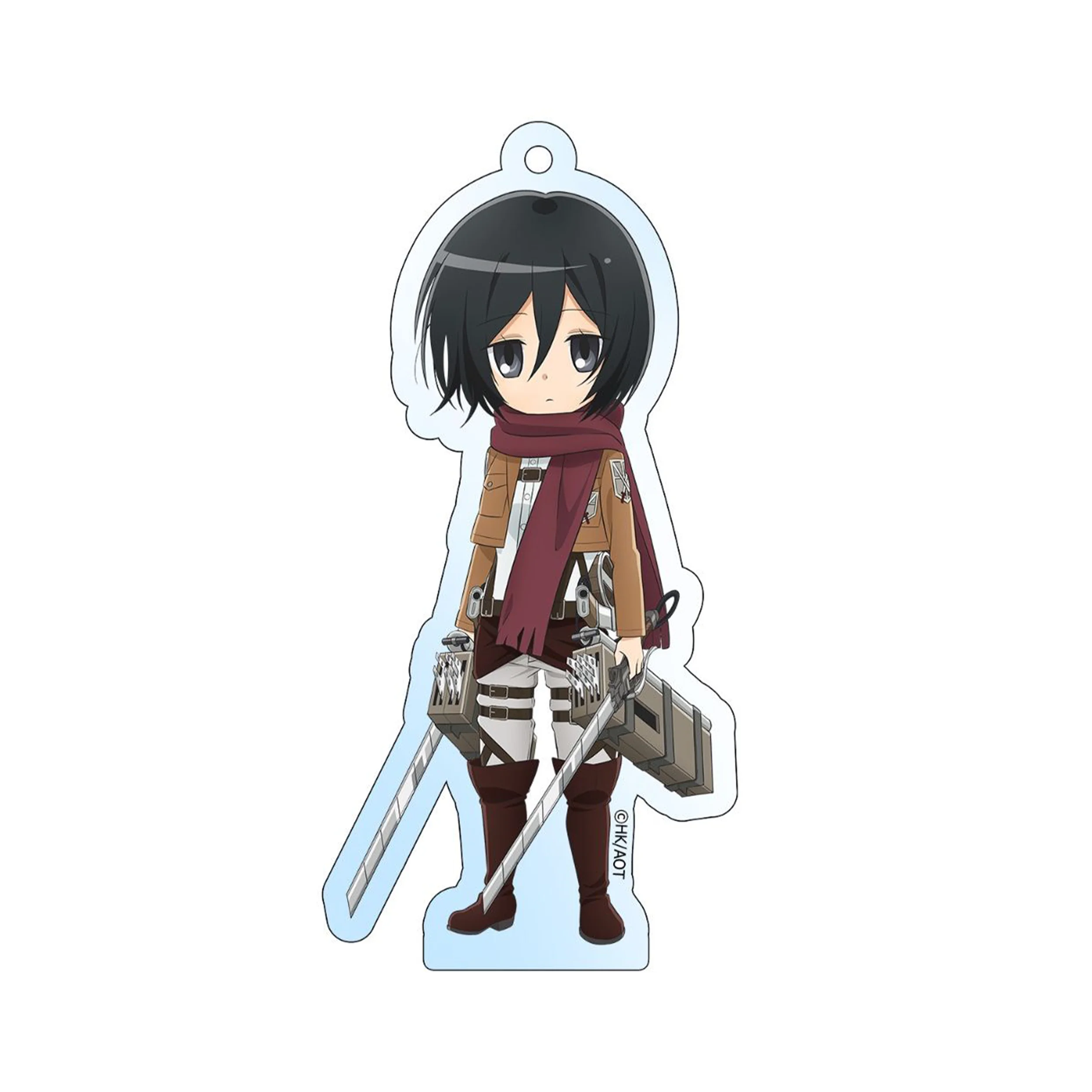 Attack on Titan - Mikasa - Acrylschlüsselanhänger (Holo-Effekt)