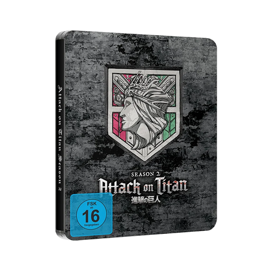 Attack on Titan - Staffel 2 - Gesamtausgabe - Limited Edition im Steelbook (Blu-ray)