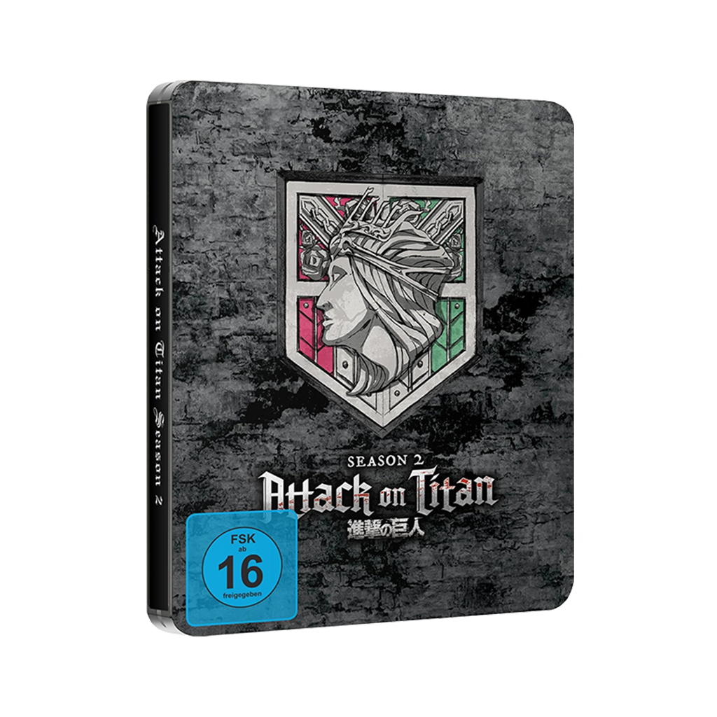 Attack on Titan - Staffel 2 - Gesamtausgabe - Limited Edition im Steelbook (DVD)