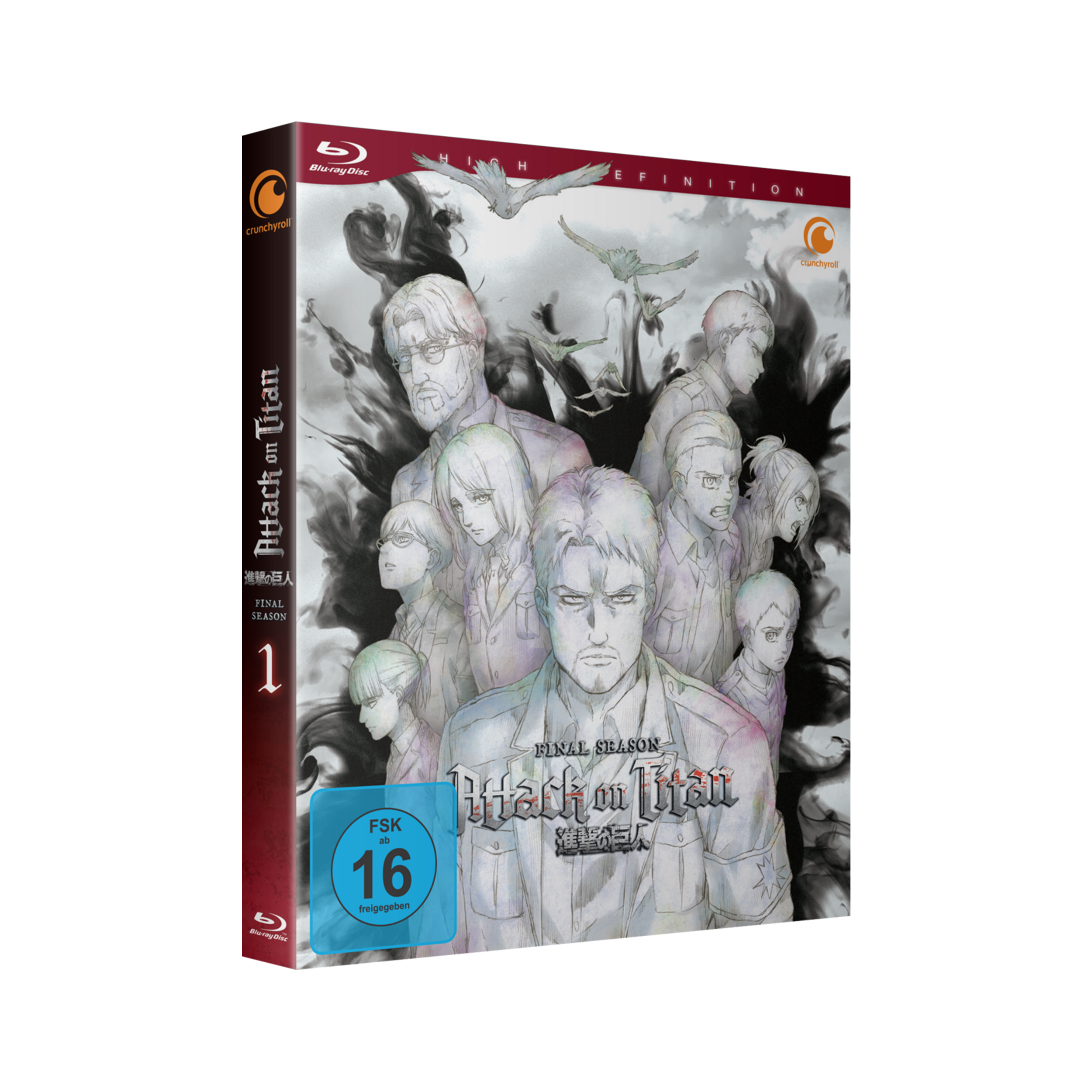 Attack on Titan Final Season - 4. Staffel - Vol. 1 (Blu-ray)