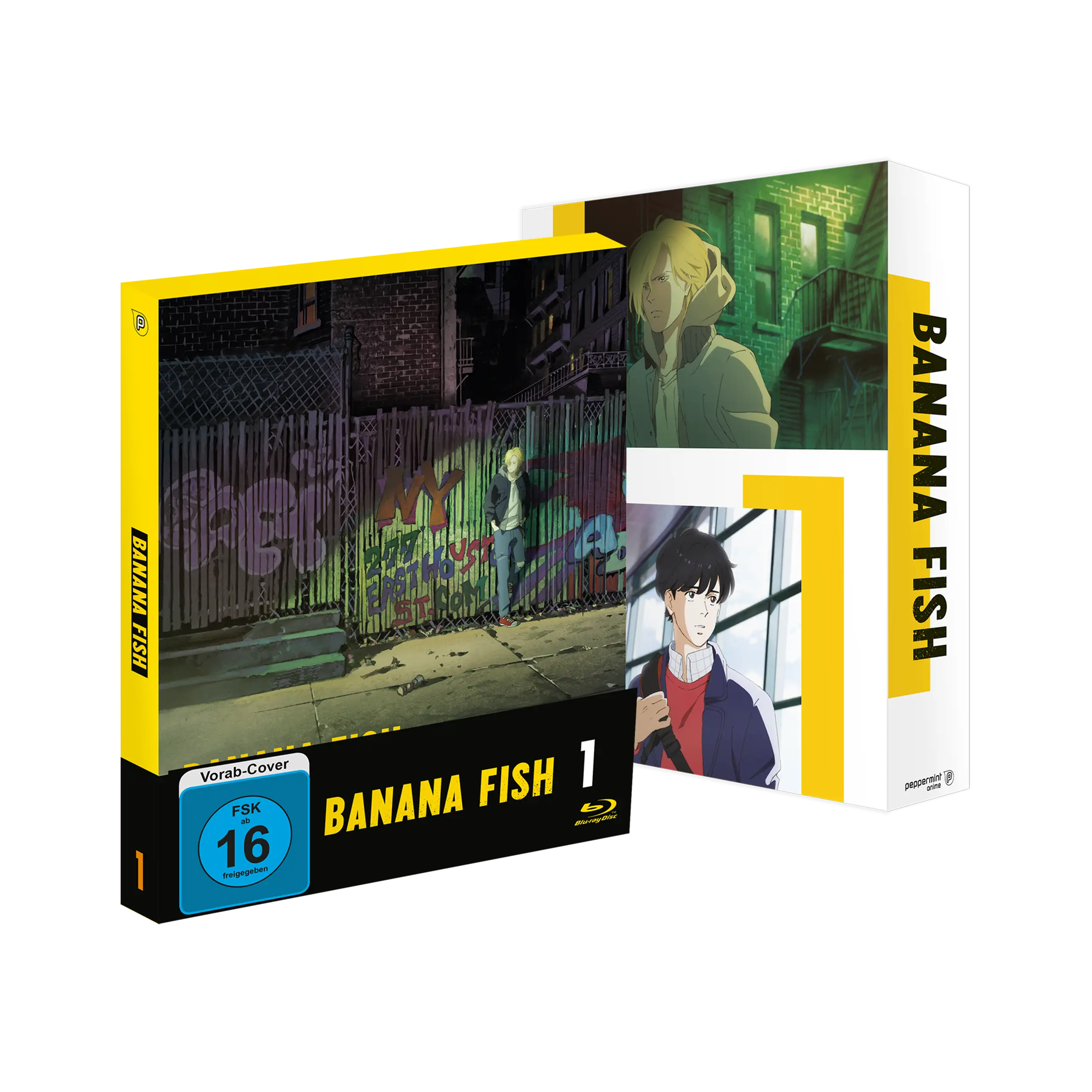 banana fish dvd box 1 Banana Fish - Vol. 1