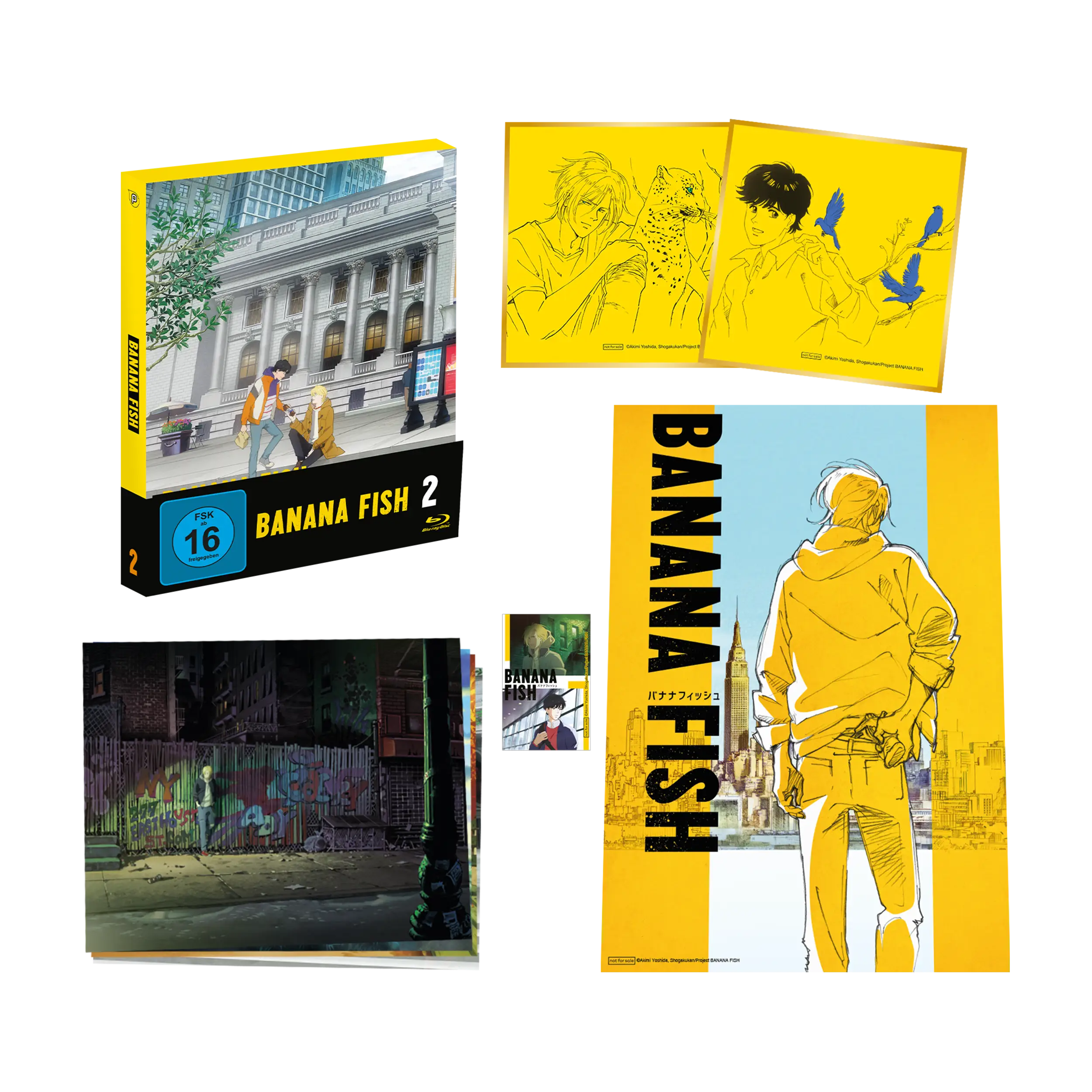 Banana Fish - Vol. 2 - Limited Edition mit exklusiven Extras (Blu-ray)